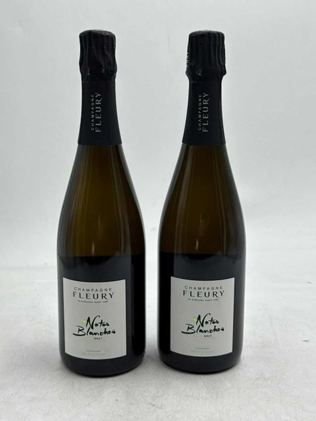 2018 Fleury, Notes Blanches - Champagne Brut Nature - 2 Bottles (0.75L)