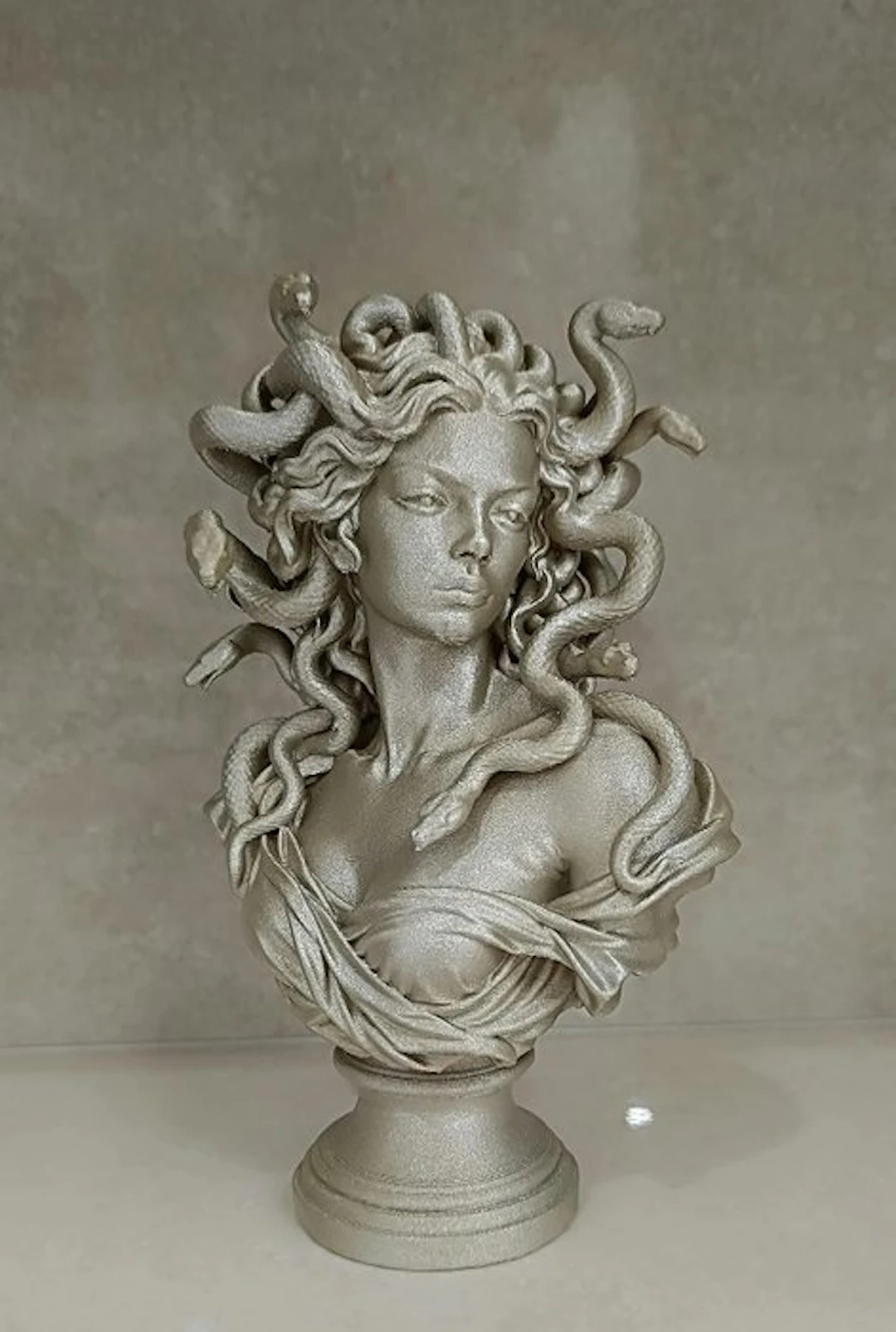 Bust, Medusa – Iconico Busto della Mitologia Greca - 20 cm - PETG