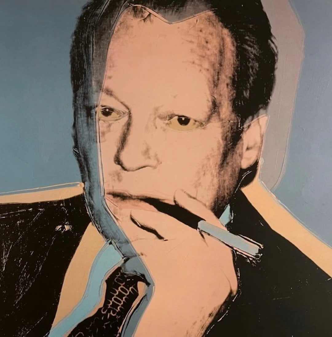 Andy Warhol (1928-1987) - Willy Brandt, rauchend, nach 1970