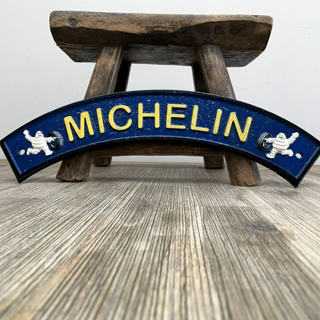 Michelin, Wall sign - Michelin - Arch - Sign - Cast iron