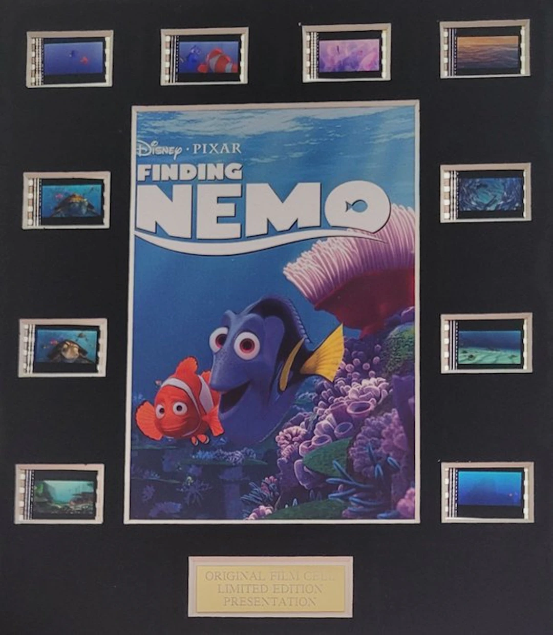 Finding Nemo Framed Film Cell with COA
