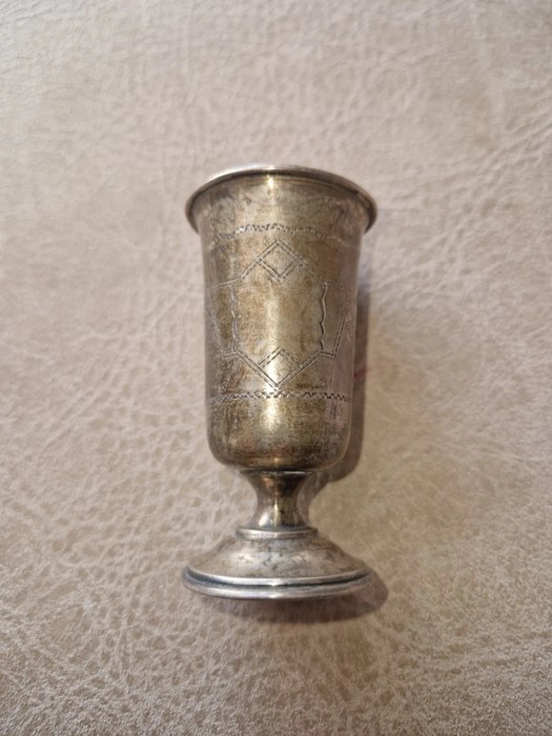 Kiddush cup - .875 (84 Zolotniki) silver