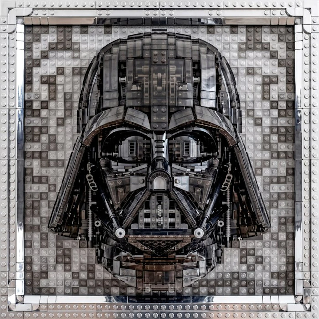 Artxlife - Lego Black Darth Vader Imperial Shadow