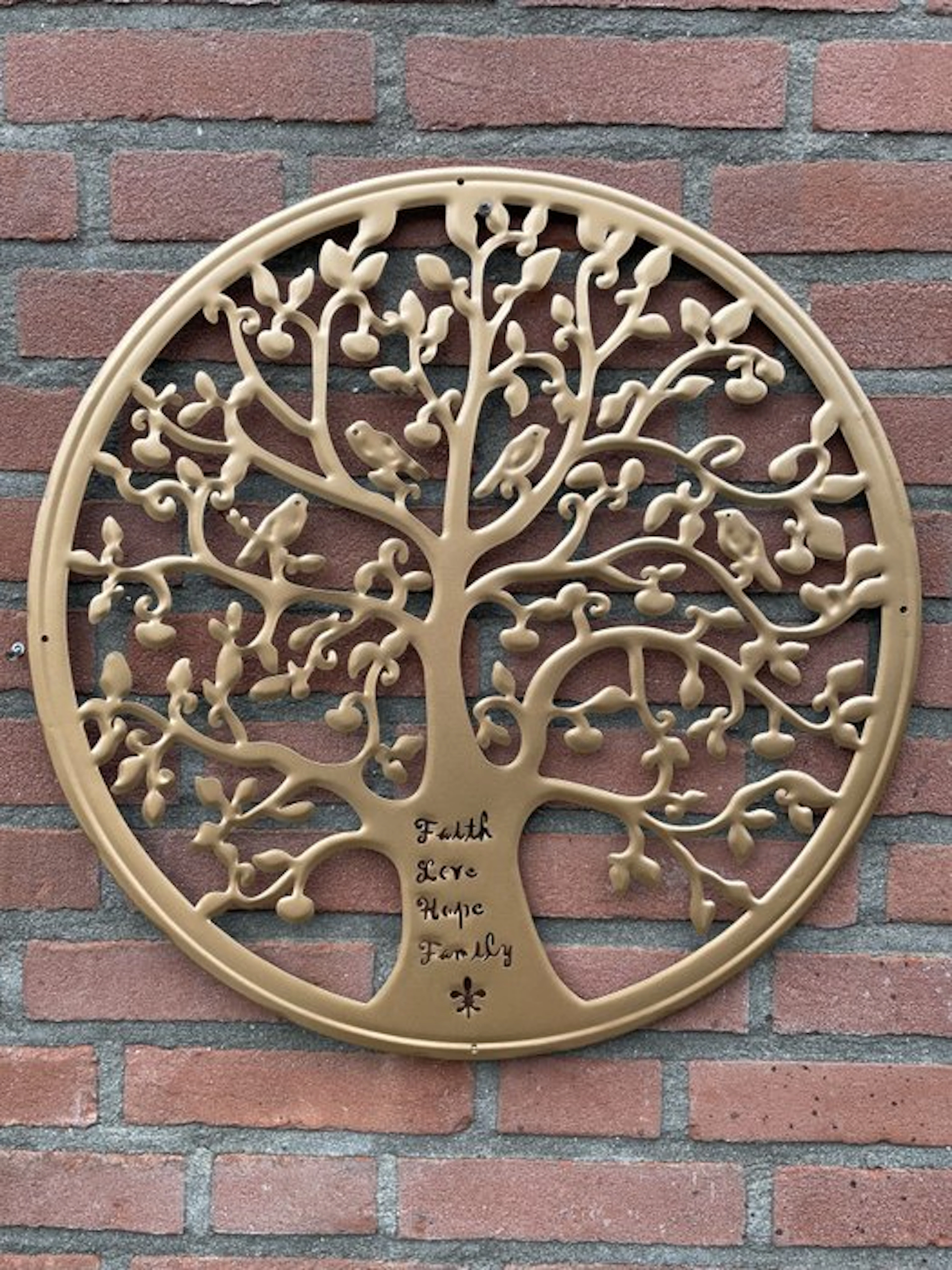 Decorative ornament - Levensboom muurdecoratie 50 cm - Europe
