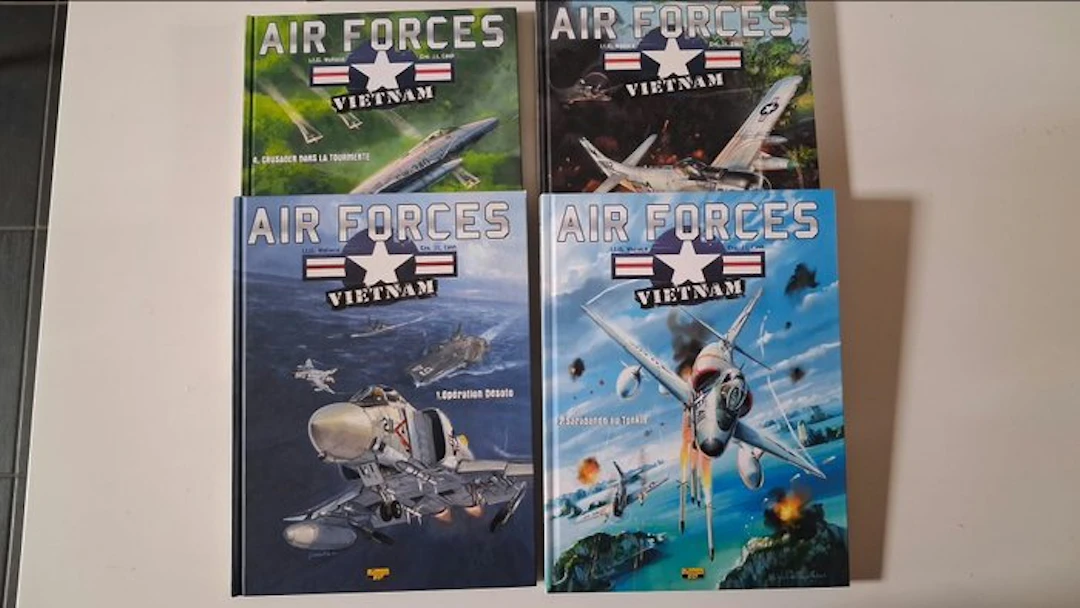 Air Forces Vietnam T1 à T4 - Série complète - 4x C - 4...