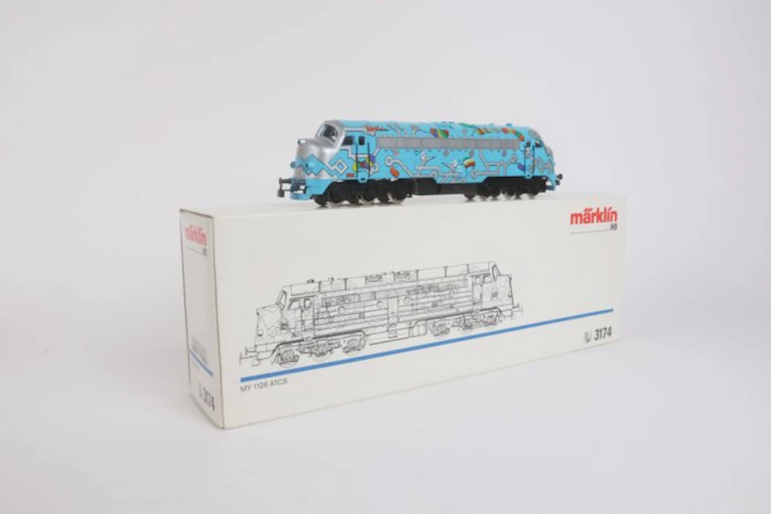 Märklin H0 - 3174 - Diesel locomotive (1) - Nohab MY 1126 ATCS
