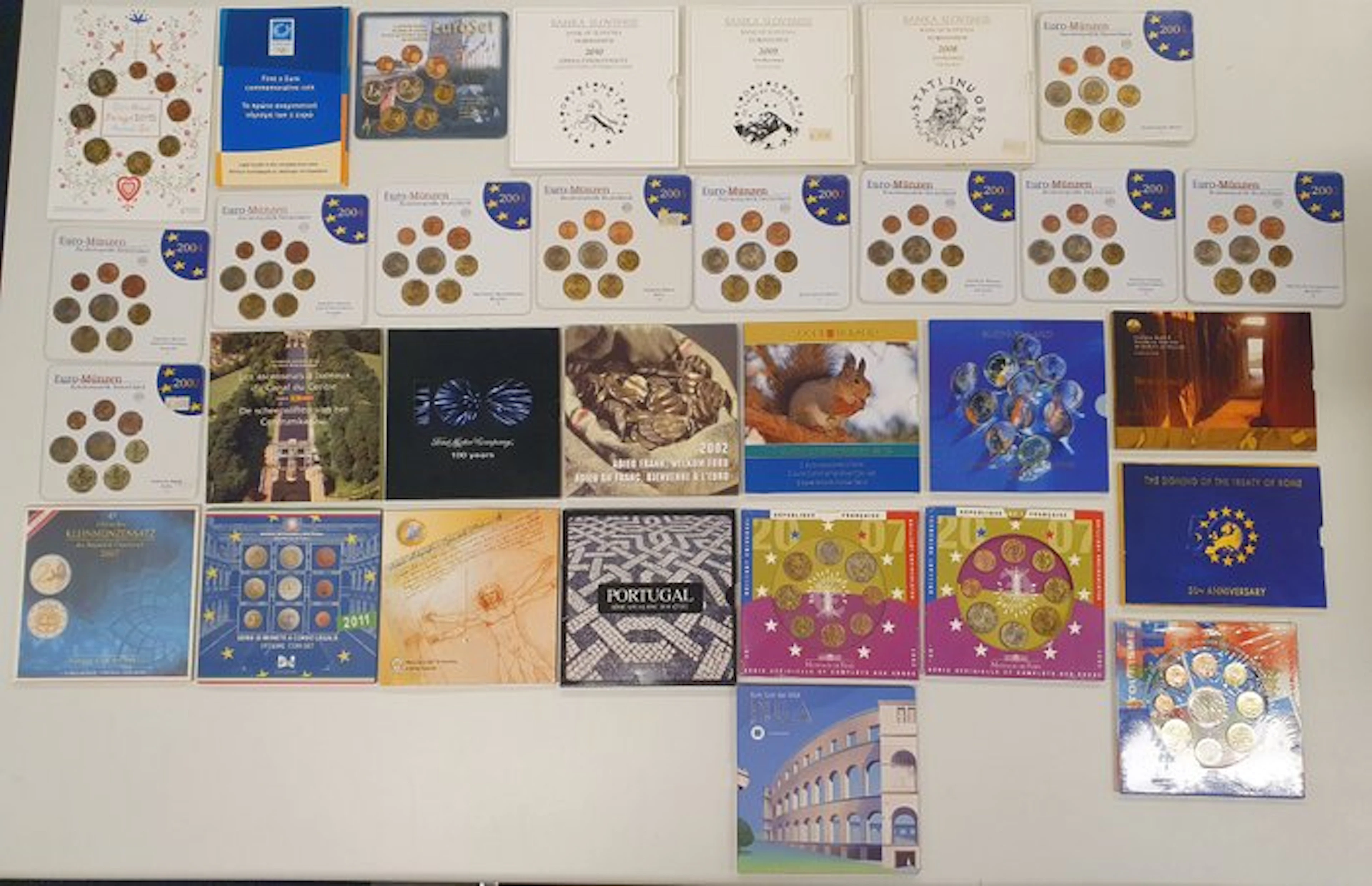 Europe. Year Set (BU) 2002/2024 (31 sets)