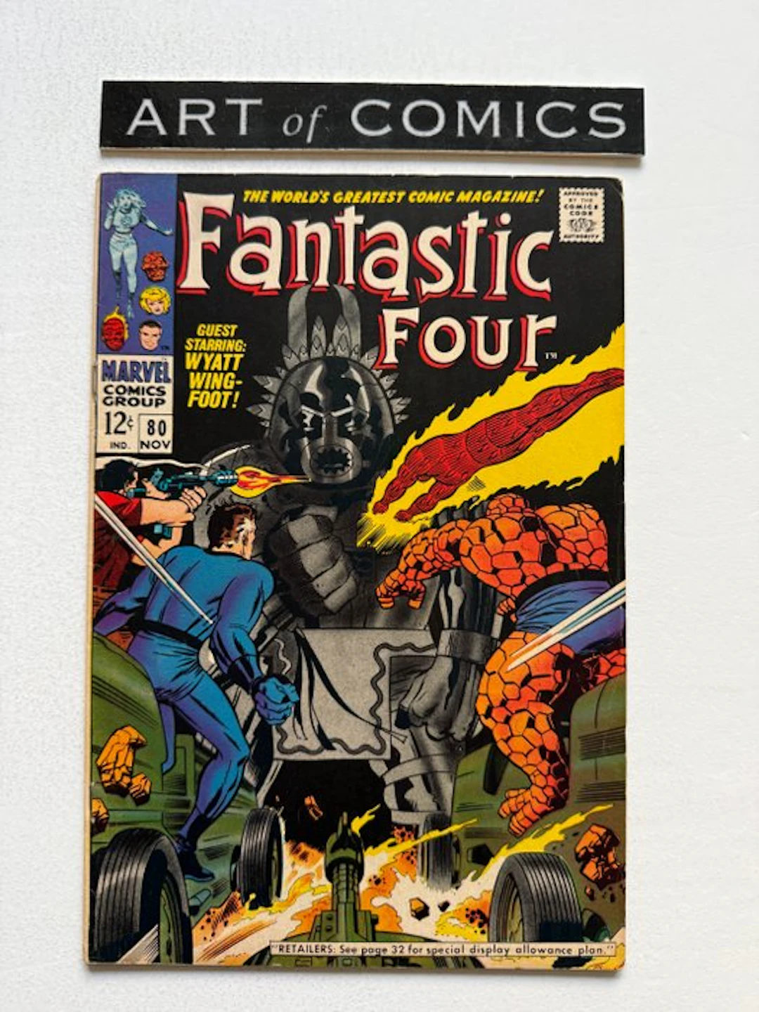 Fantastic Four #80 - 1st Appearance Of Tomazooma - 1...