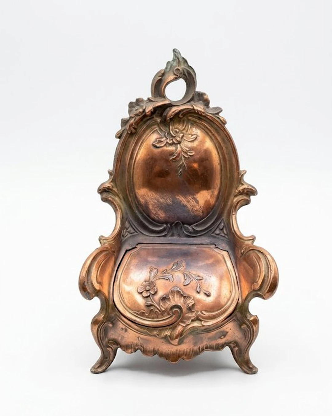 Jewellery box - Copper - Art Nouveau armchair