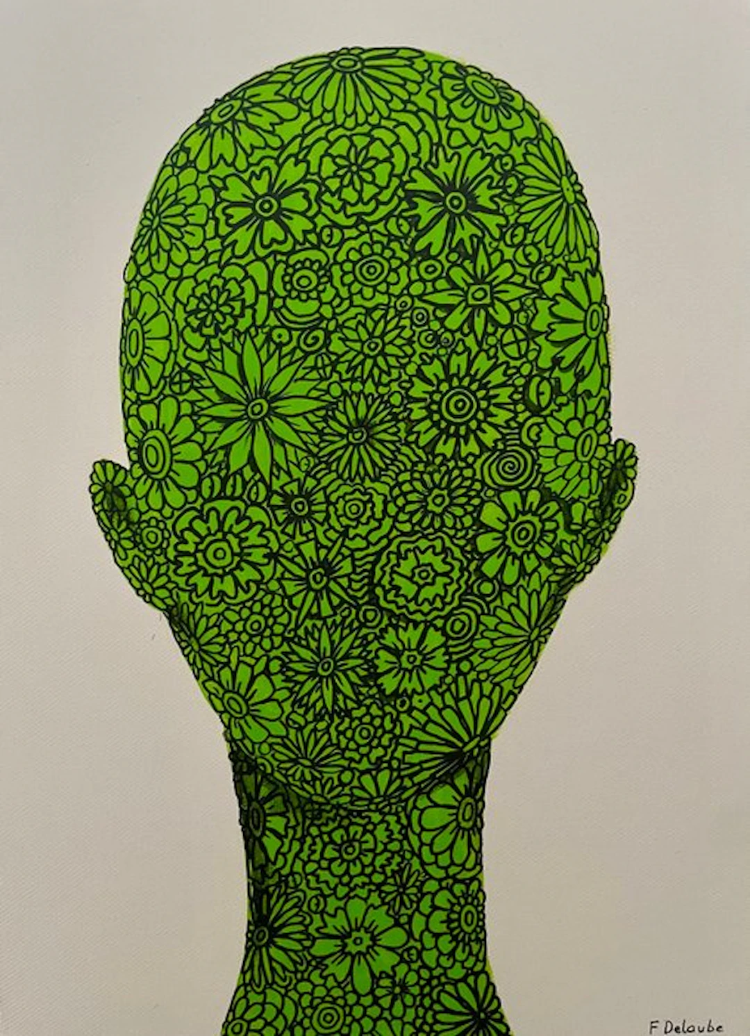 Fabien Delaube - Fleurs XII