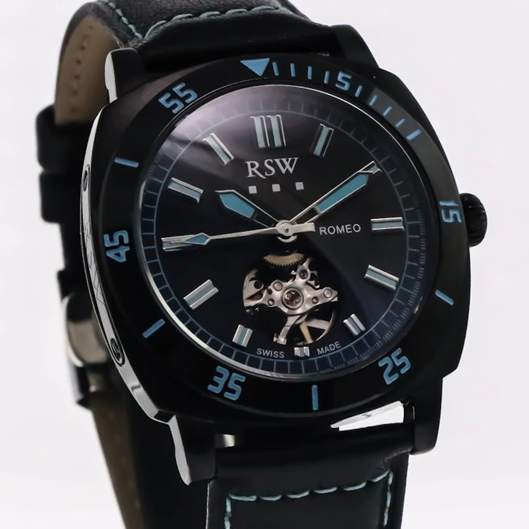 RSW - Romeo Swiss Made Automatic Watch - RSWA160H-BL-9A...