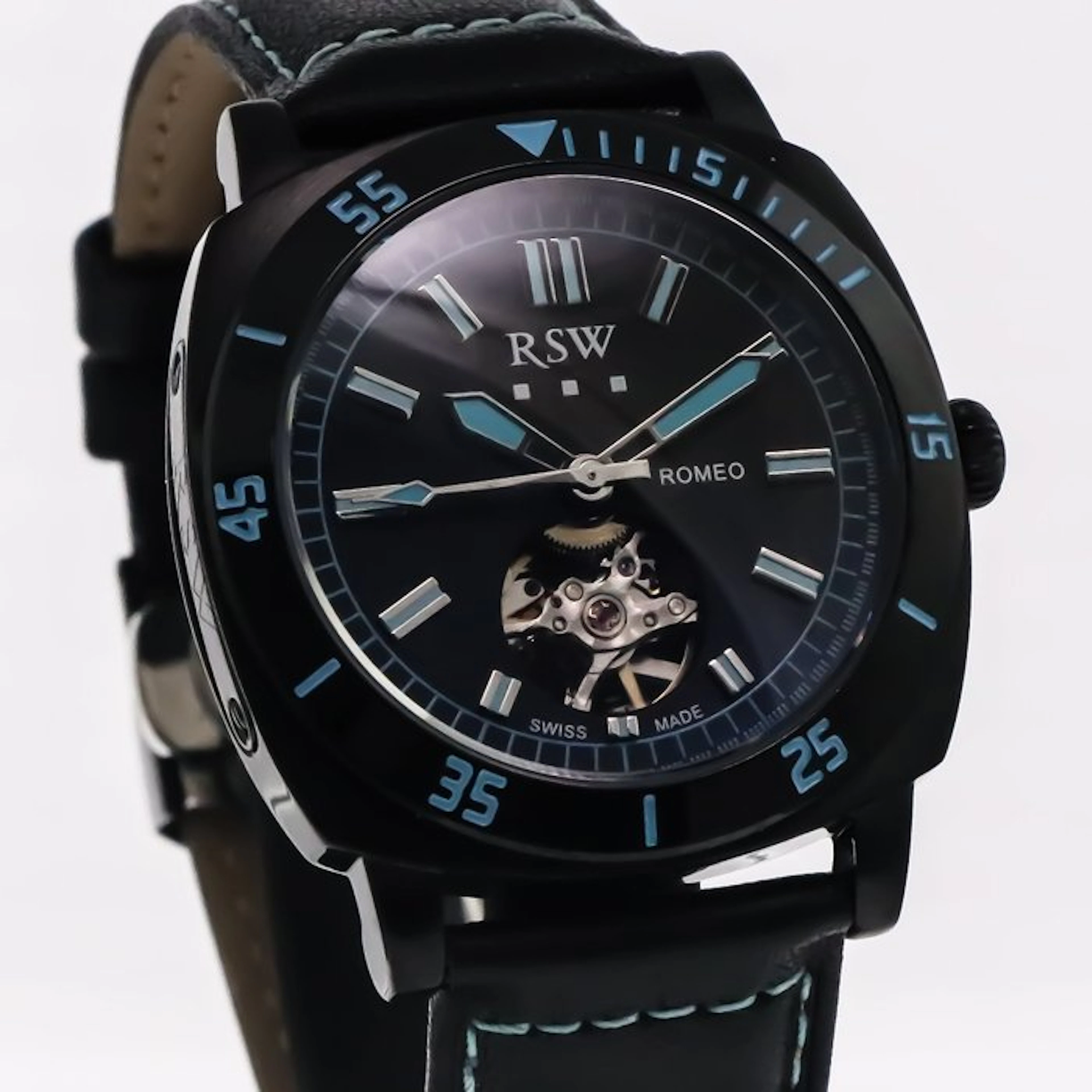 RSW - Romeo Swiss Made Automatic Watch - RSWA160H-BL-9A...