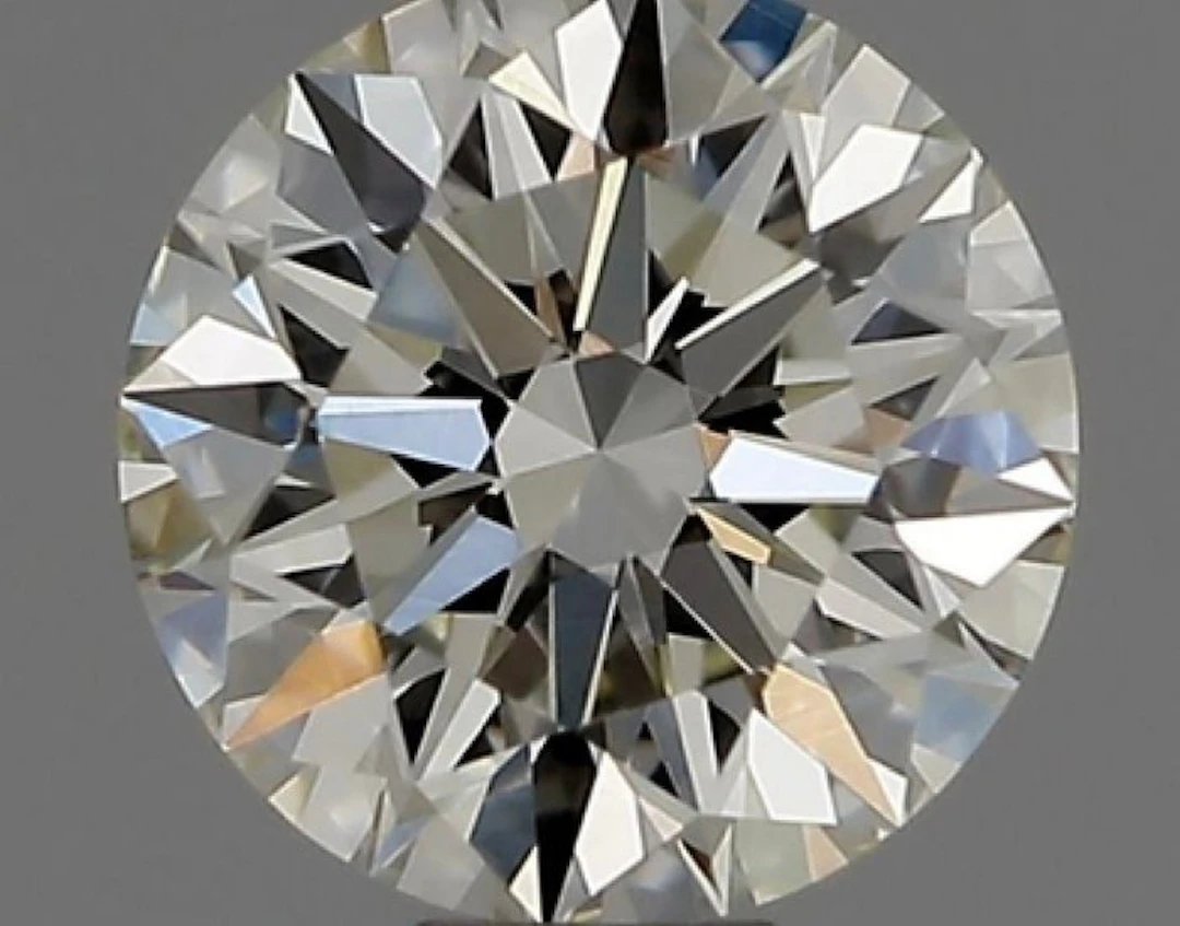 1 pcs Diamond (Natural) - 0.36 ct - Round - I - IF...