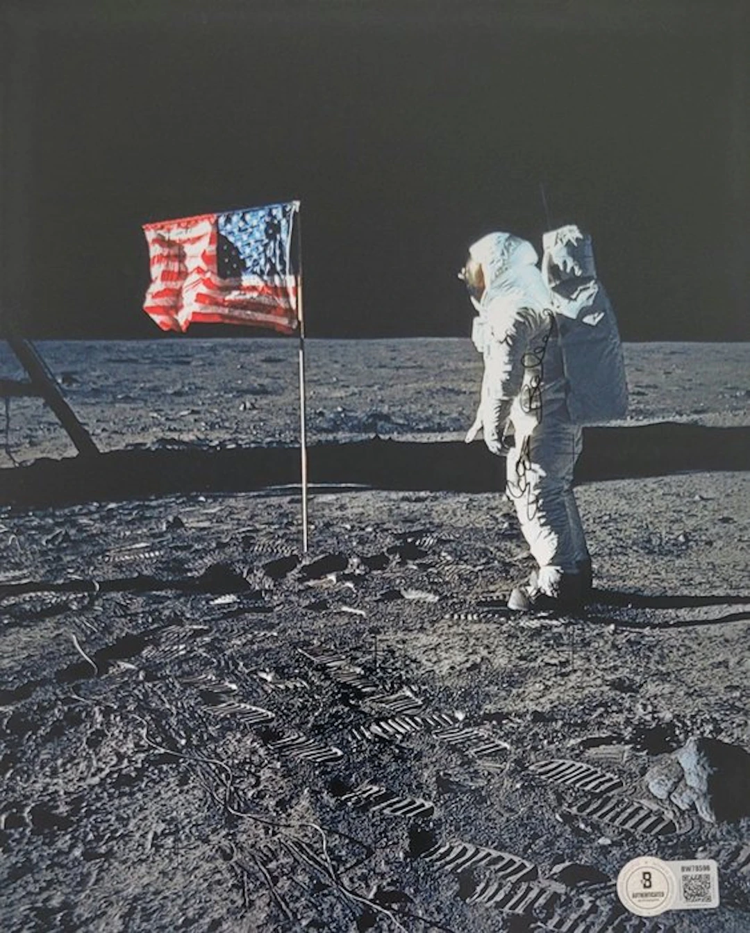 NASA Apollo 11 - Steve Bales Autograph, Photo with Beckett COA - 1960-1970
