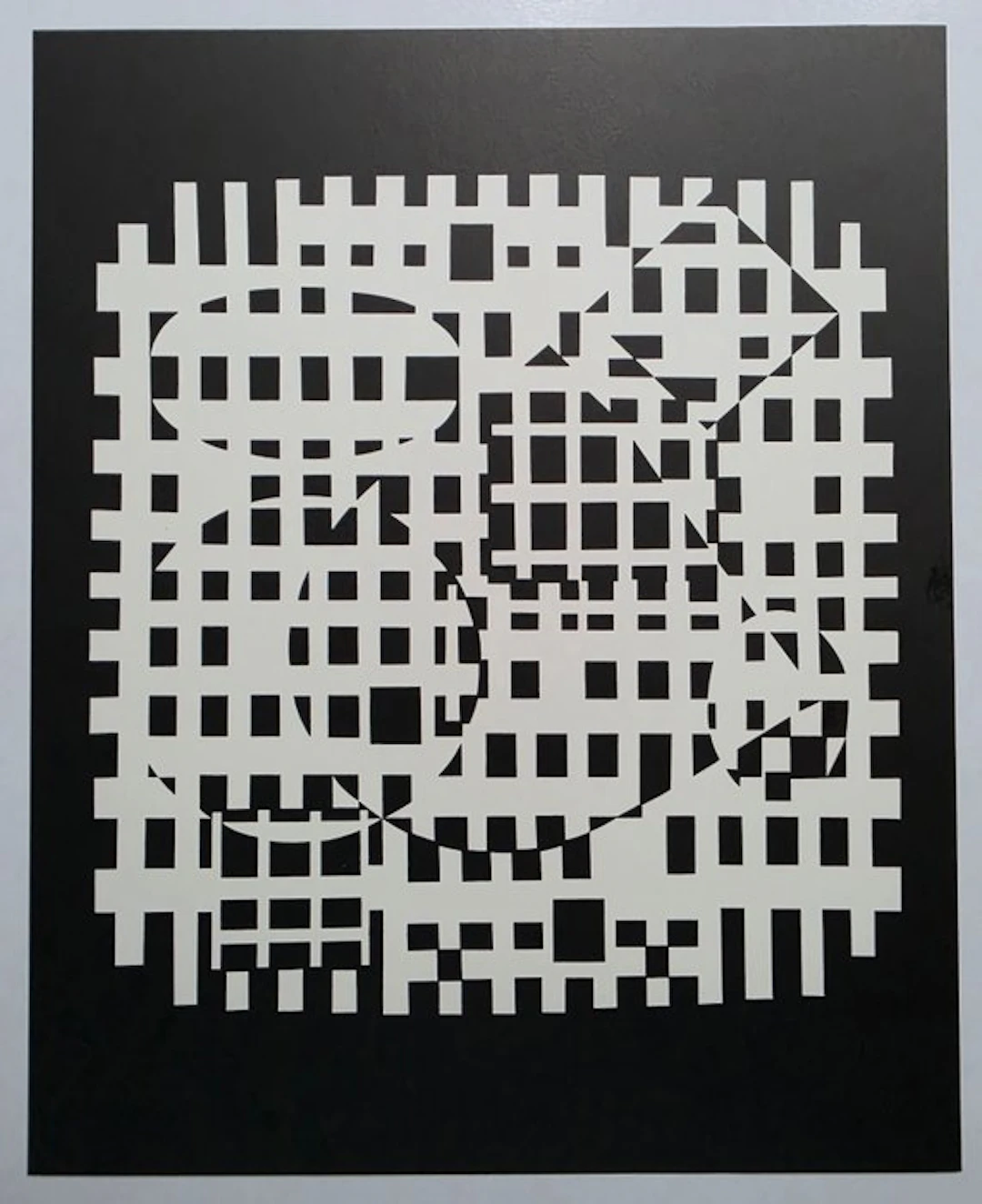 Victor Vasarely (1906-1997) - Vah-Neg, 1955- tirage de collection