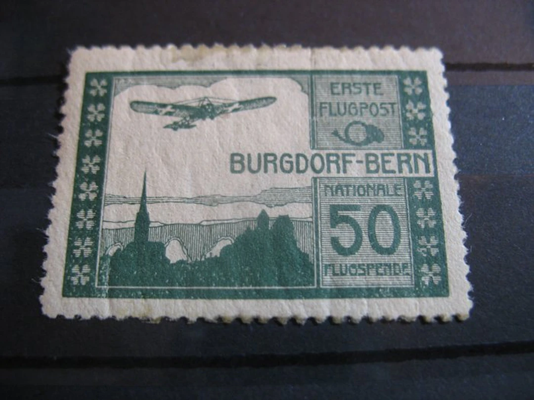 Switzerland - Airmail Michel No. IV *