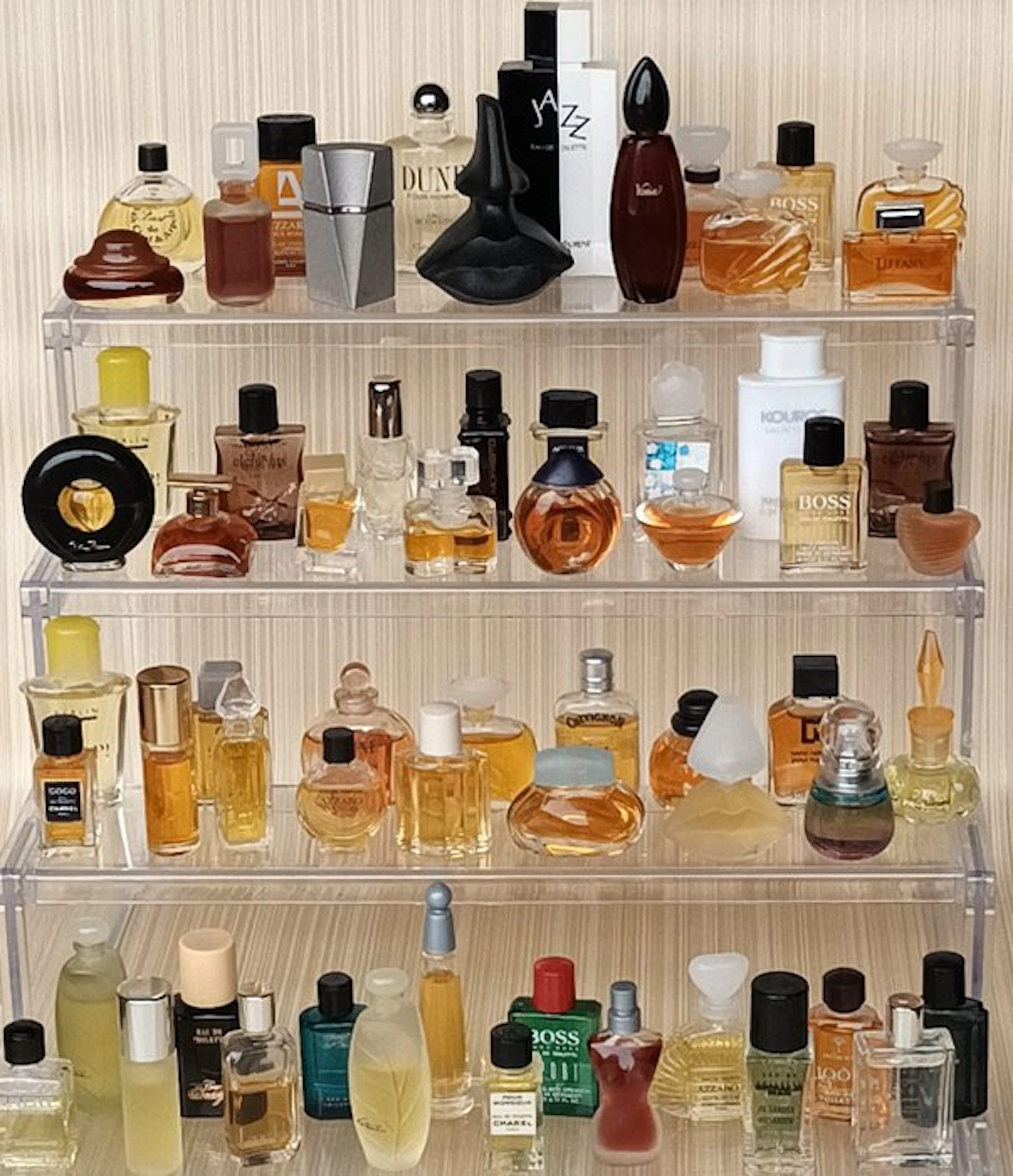 Perfume bottle (60) - Glass - Full miniatures