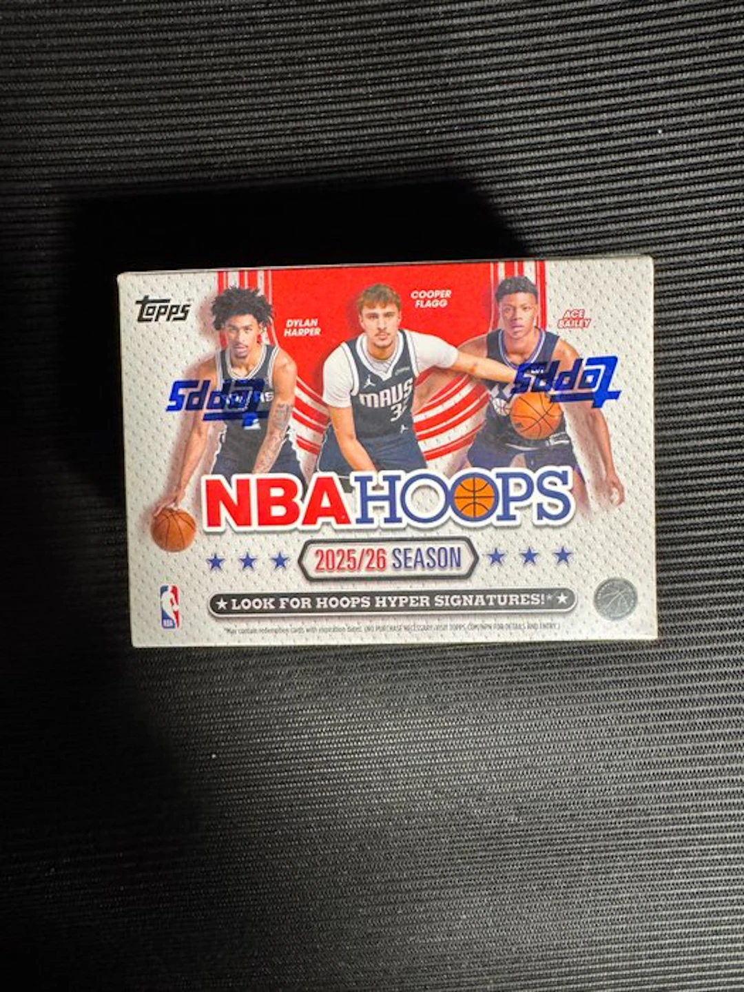 2025/26 Topps NBA Hoops Original packaging, Sealed box - 1 Box - Excellent (EX)