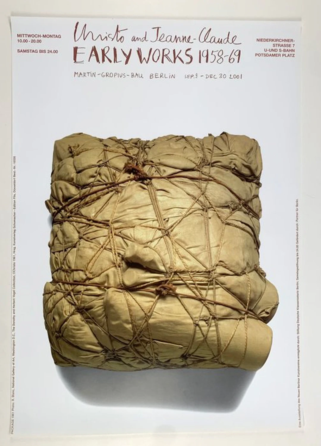 Christo & Jeanne-Claude (1935-2020) - Package 1961...