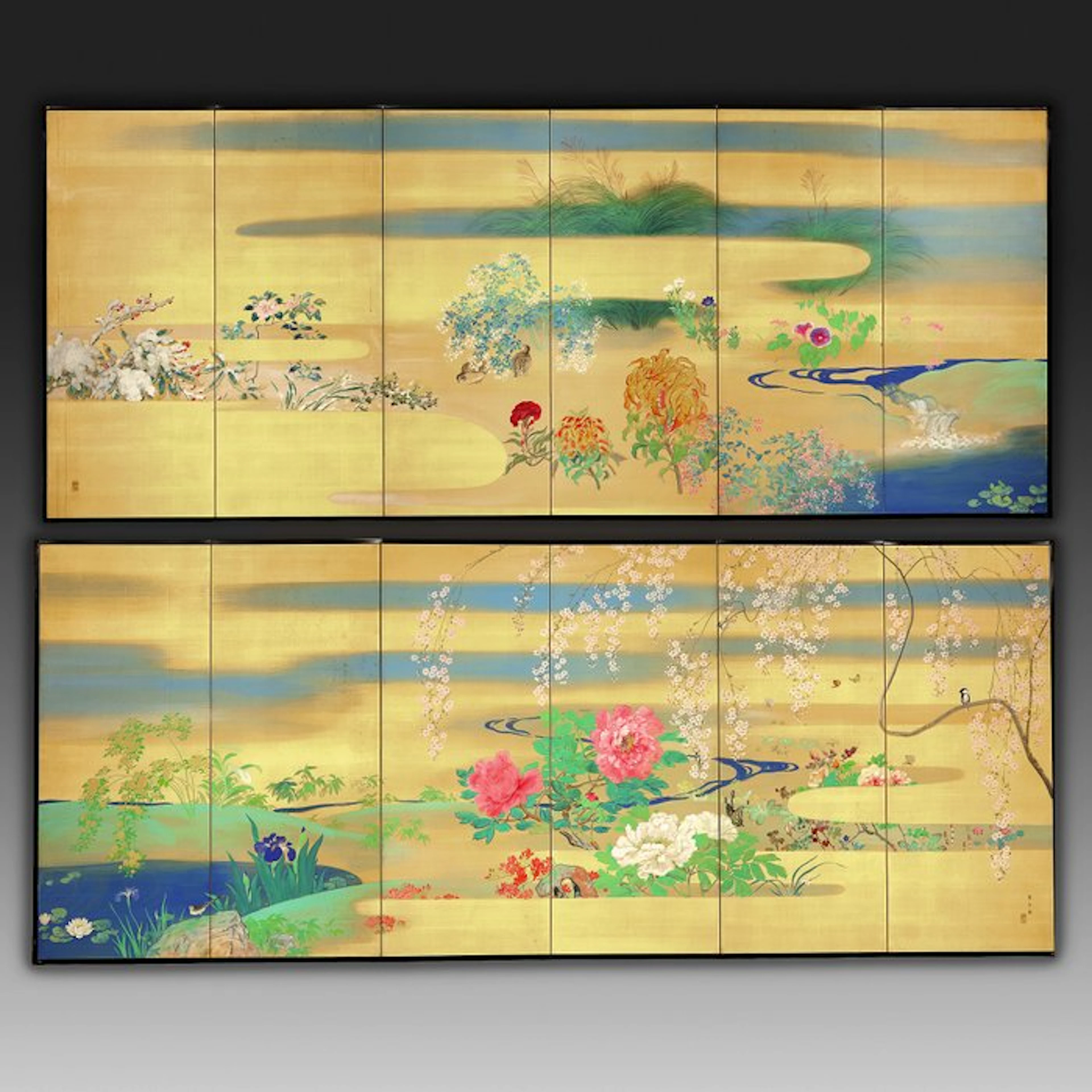 Byôbu 屏風 (folding screen) - Paper