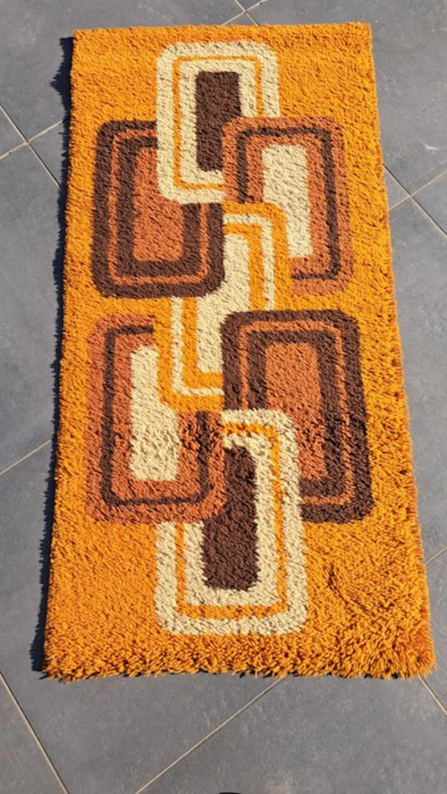 Saphir - Geometric Pop-Art Pattern - Carpet - 140 cm - 67...
