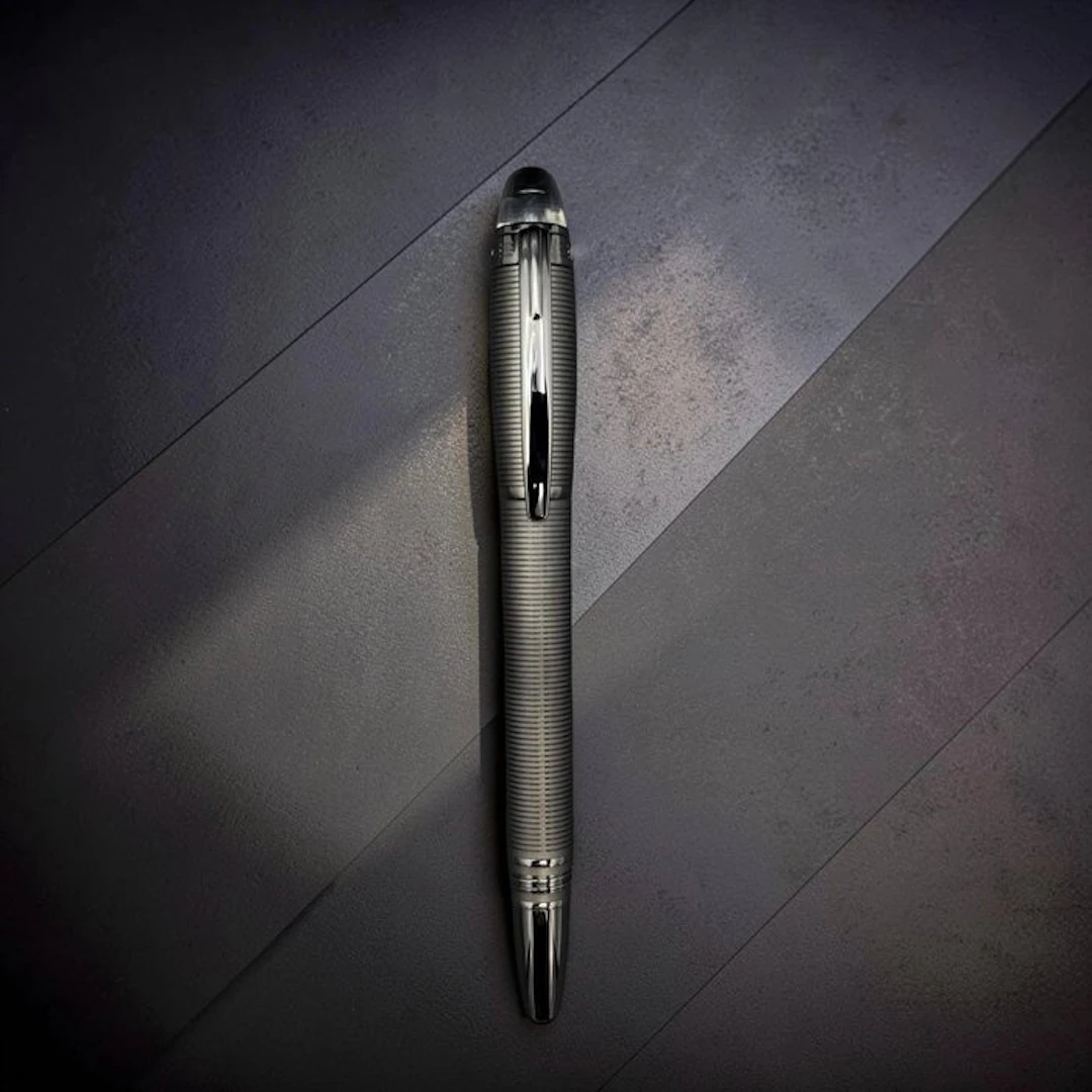 Montblanc - StarWalker Midnight Black Metal - Roller ball pen