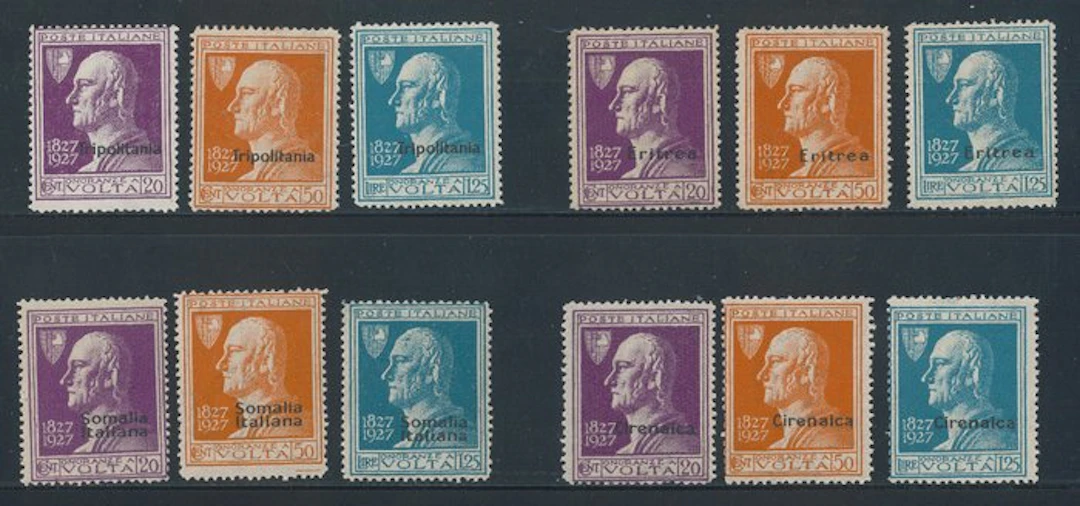 Italian Colonies - Volta, Giro no. 31.
