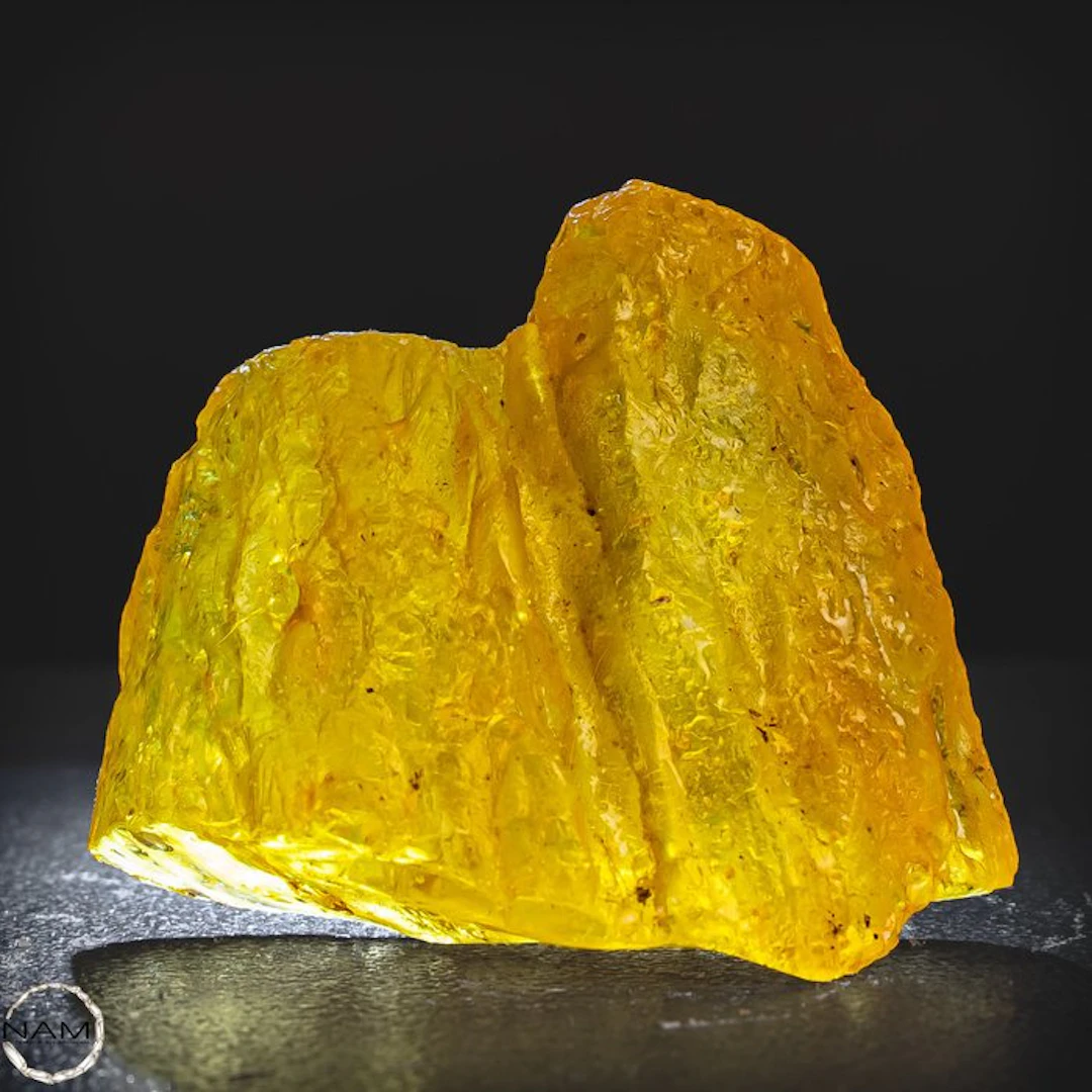 Natural golden amber untreated- 51.88 g