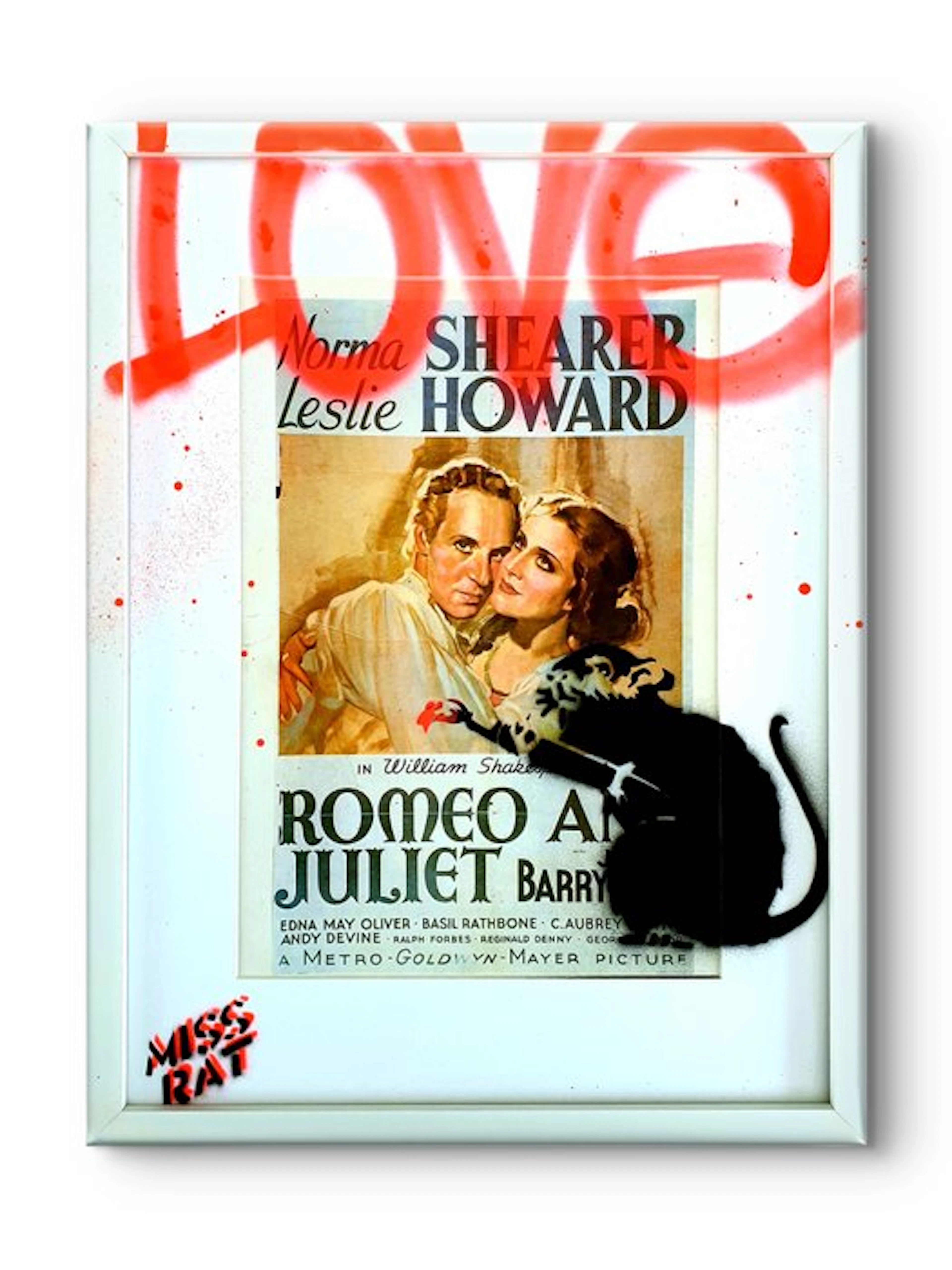 MISS RAT (1981) - ROMEO AND JULIET - BANKSY RAT TRIBUTE
