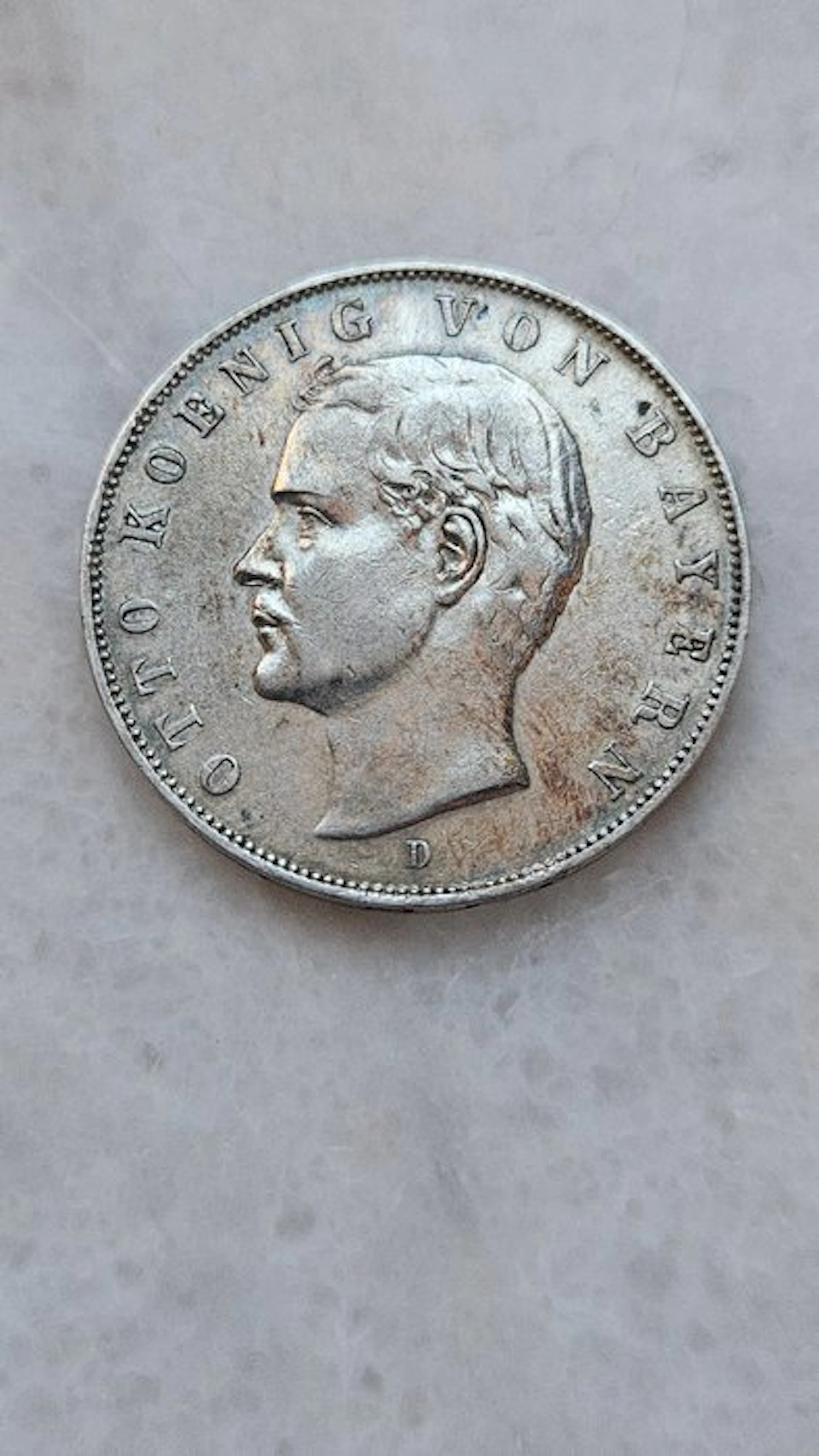 Germany, Empire Otto. 3 Mark 1912 / Bavaria (No reserve price)