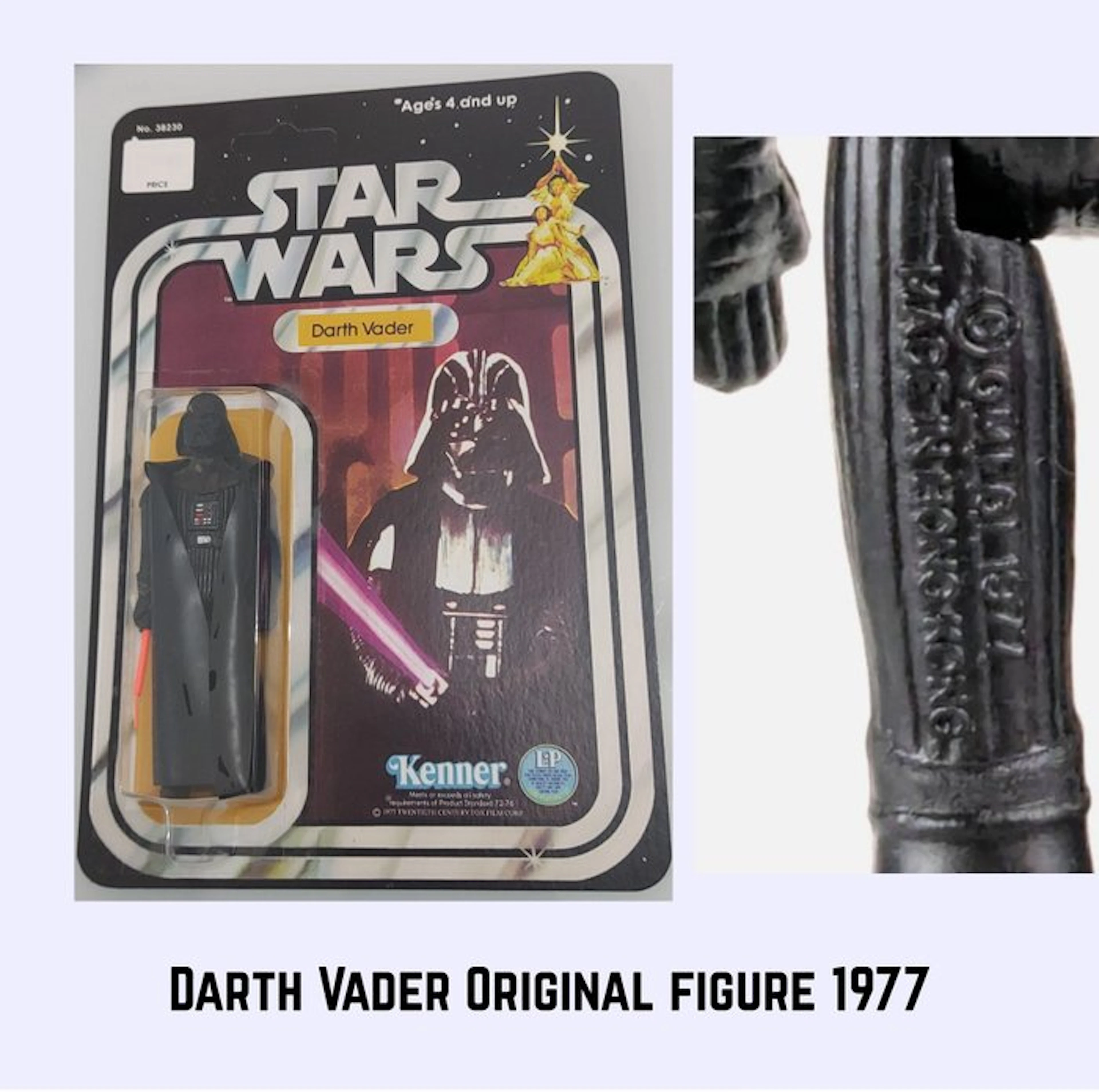 Kenner - Action figure Star Wars 1977 Darth Vader...