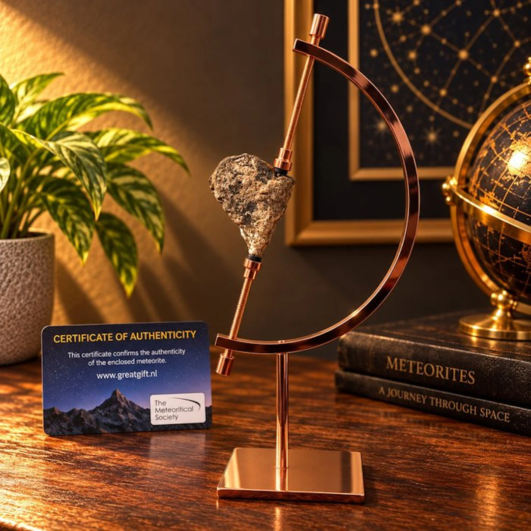 Al Haggounia meteorite in luxury standard - Height: 49 mm...