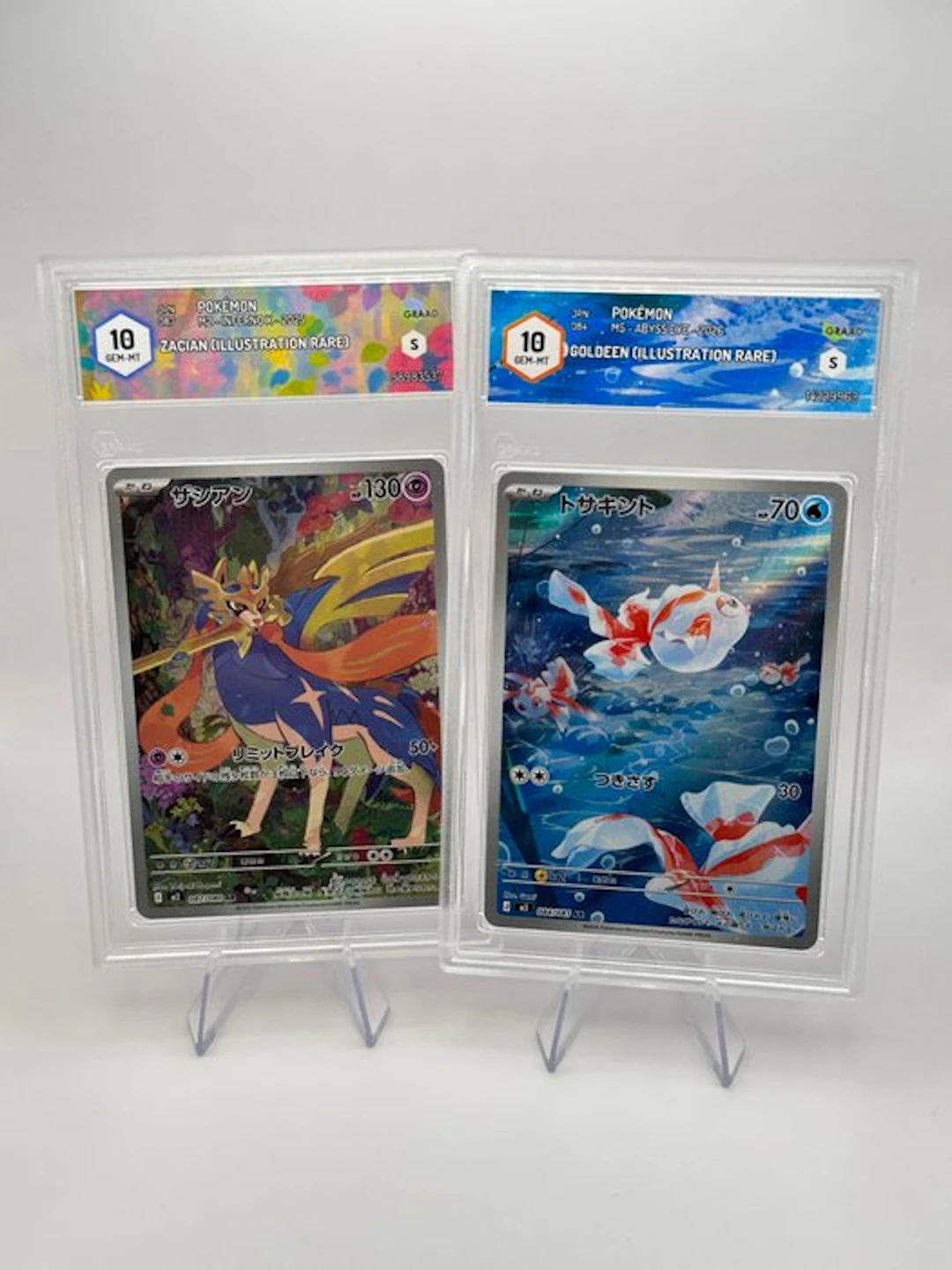 Pokémon - 2 Graded card - Goldeen