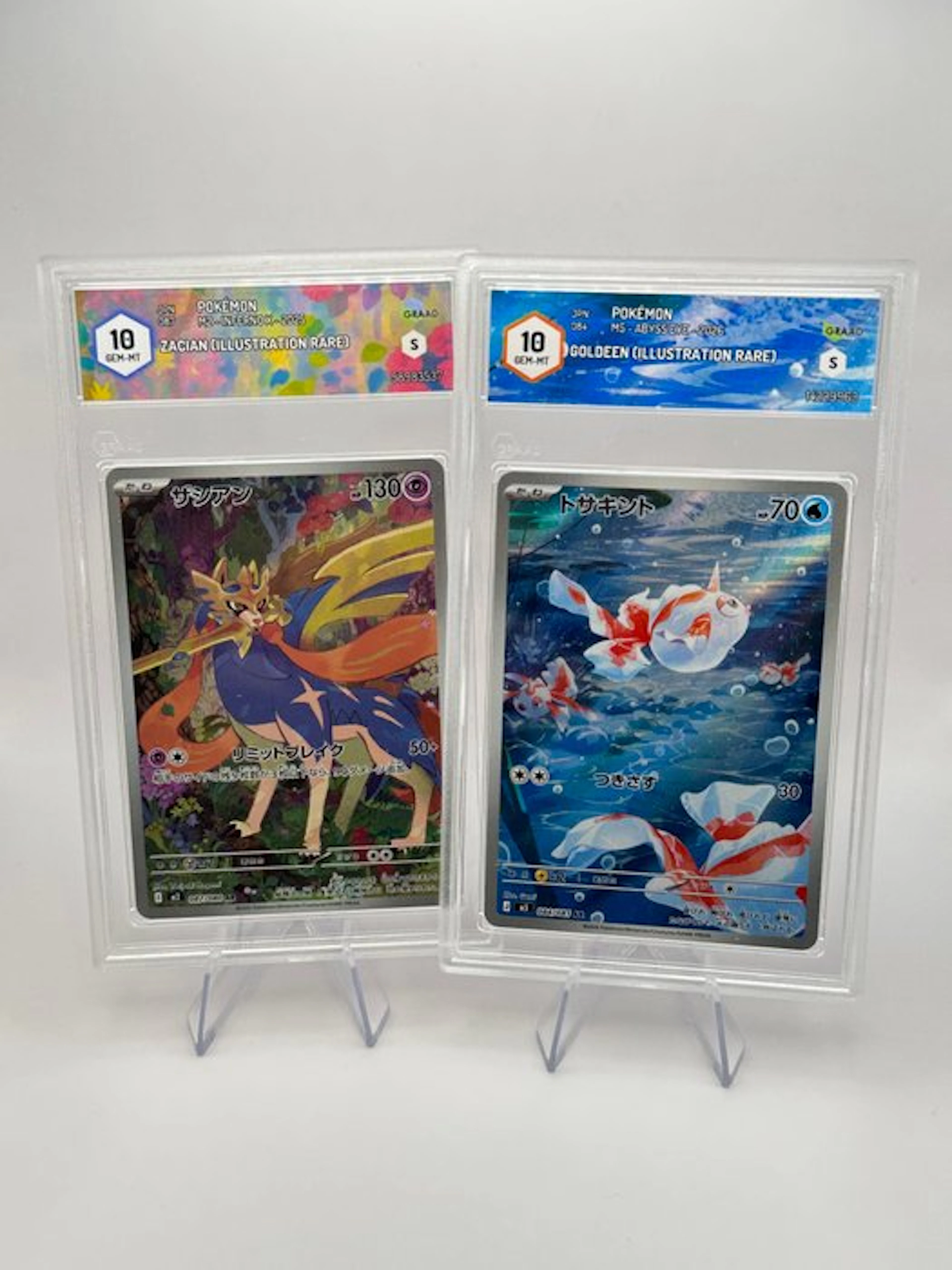 Pokémon - 2 Graded card - Goldeen