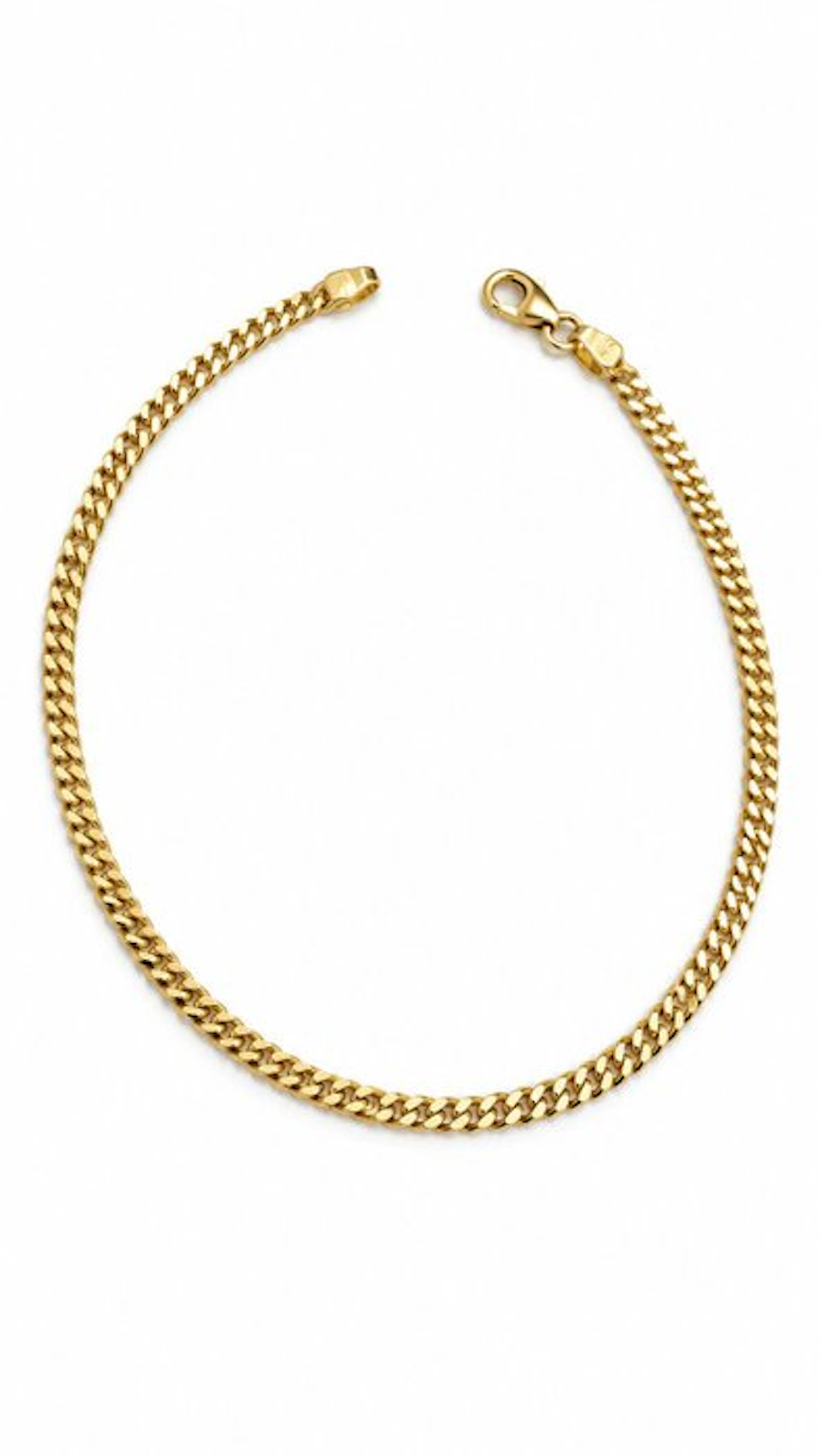 Bracelet - 9 kt. Yellow gold - Br. Groumette 21cm 4.6g