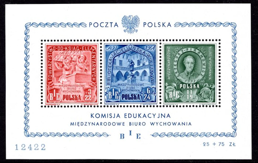 Poland 1946 - "B I E block" - no minimum price - Free...