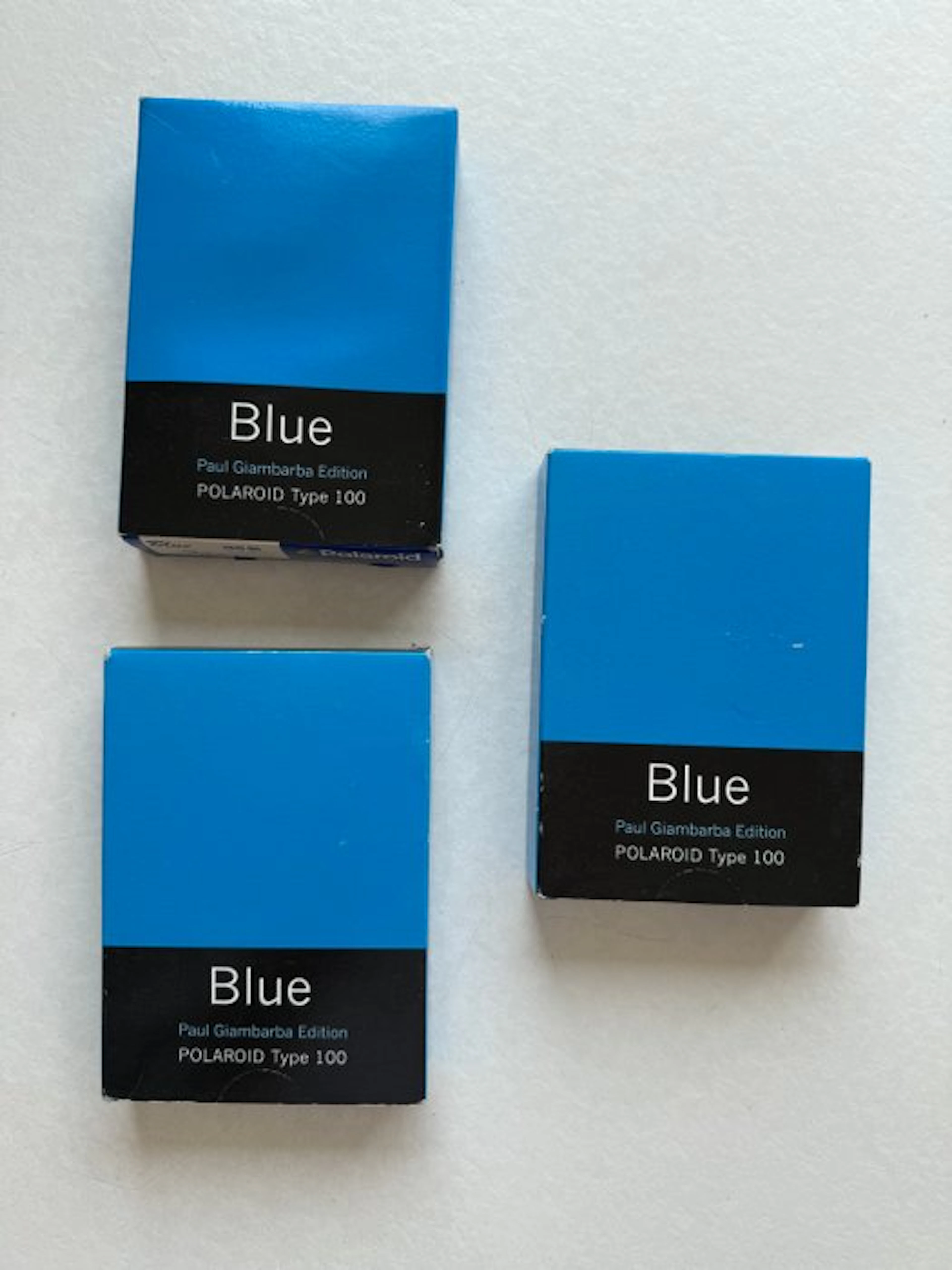 Polaroid, The Impossible Project 3x Type 100 Blue | Photo paper