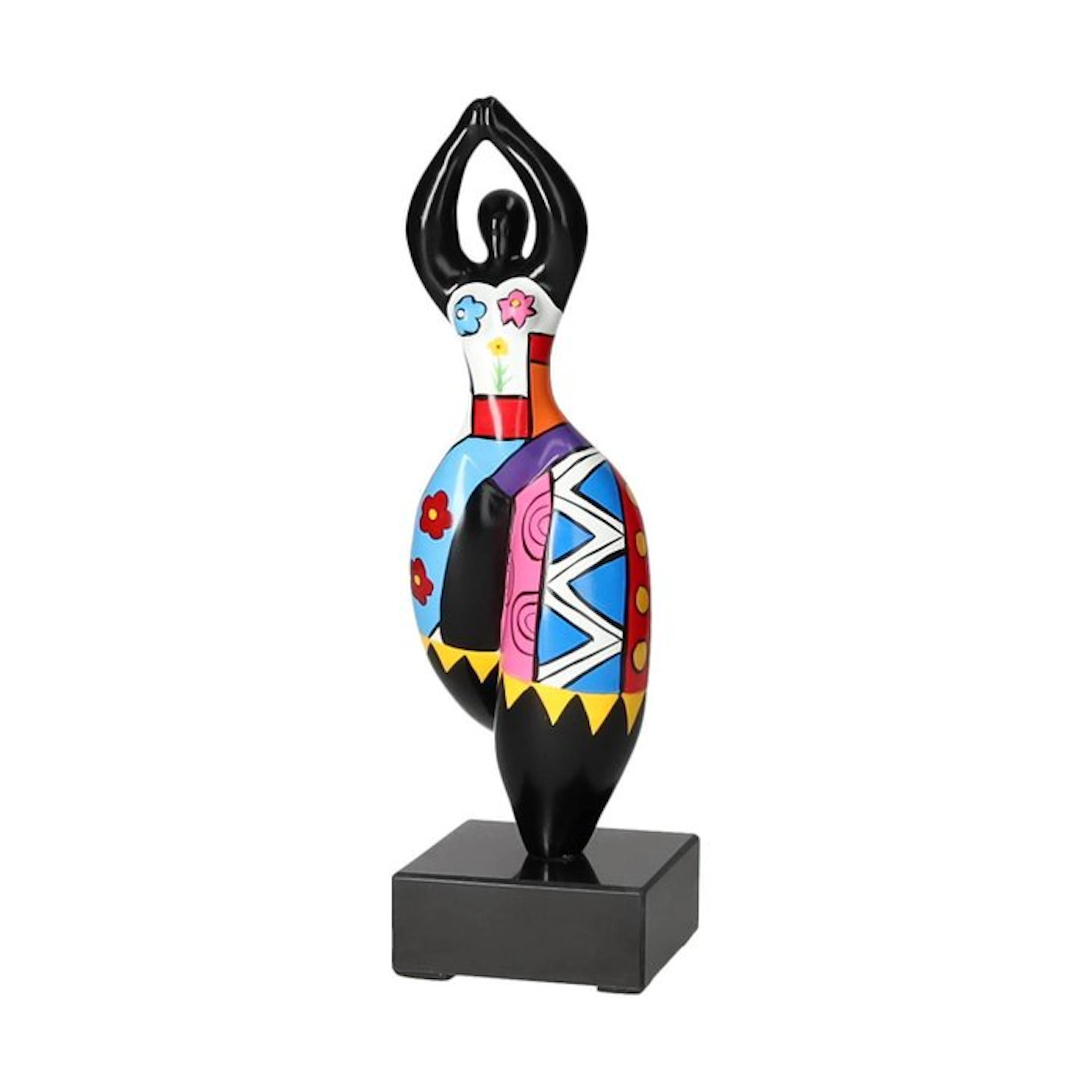 Figurine - Pop Art Ballerina - Resin, fiberglass, Marble