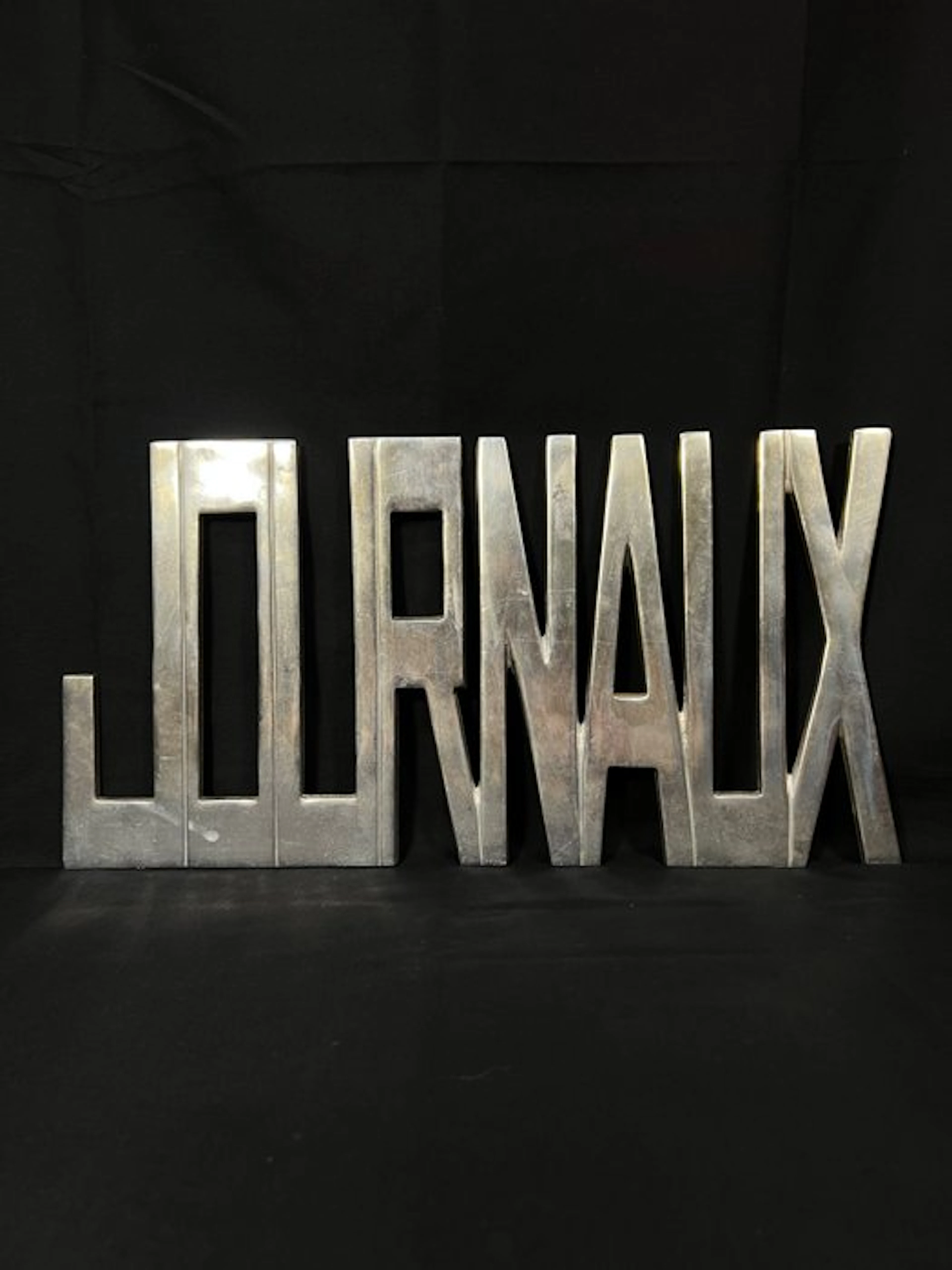 Journaux - Giornali (48cms wide) - Advertising sign - Metal