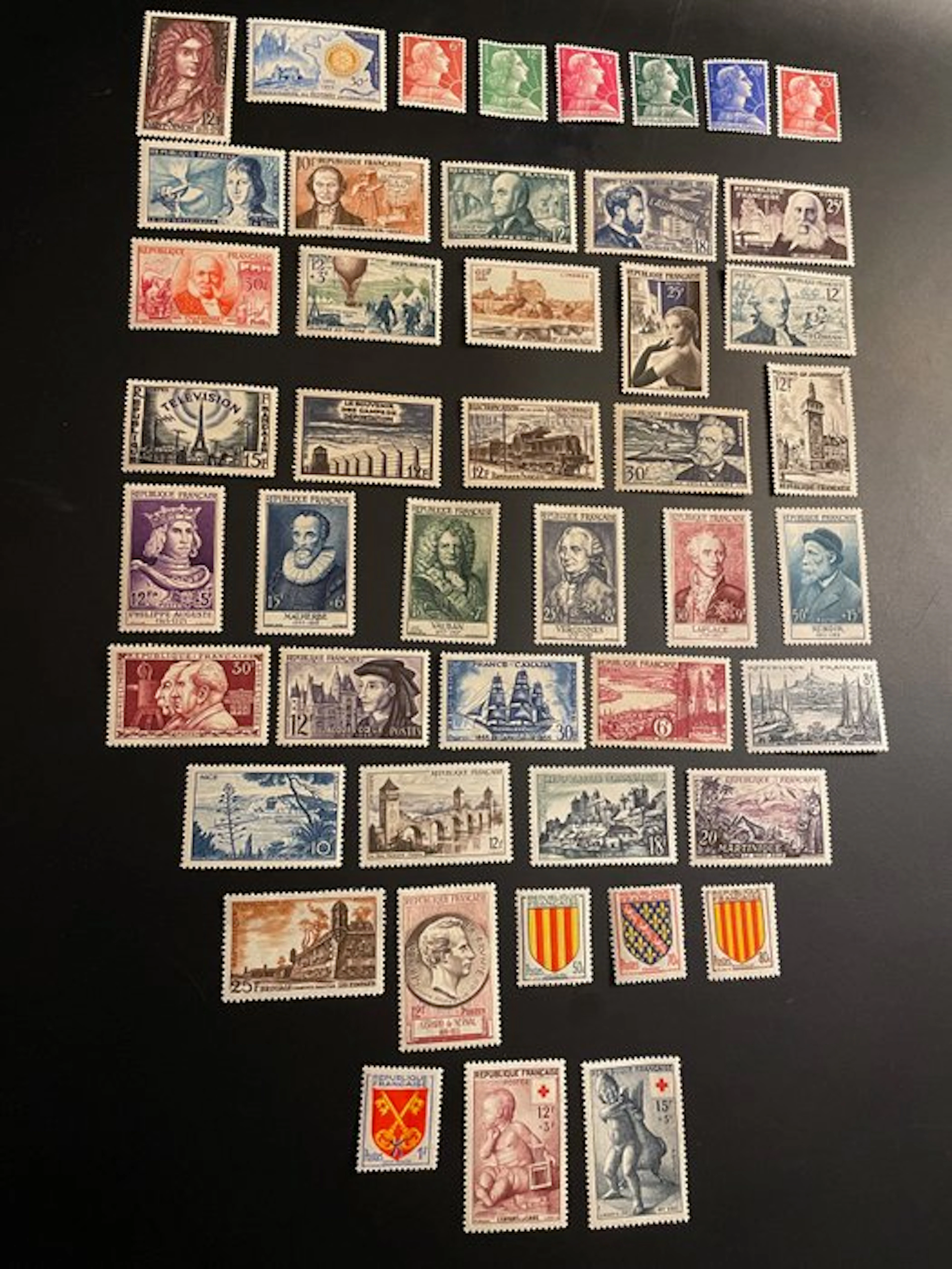 France - 1955/1963 Nine full years from 1008 to 1403