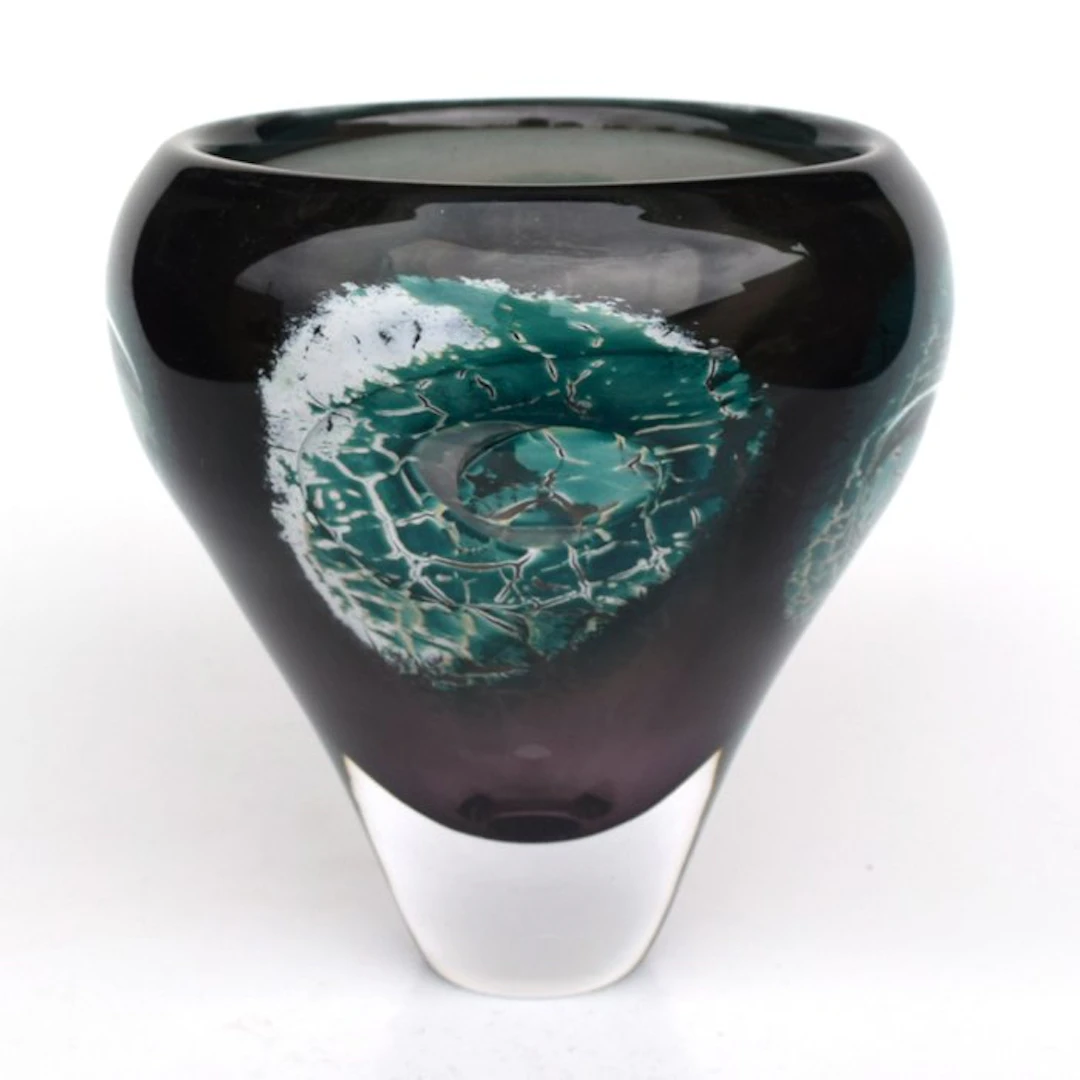Jessica Homich - Vase - Glass - Croc Eyes