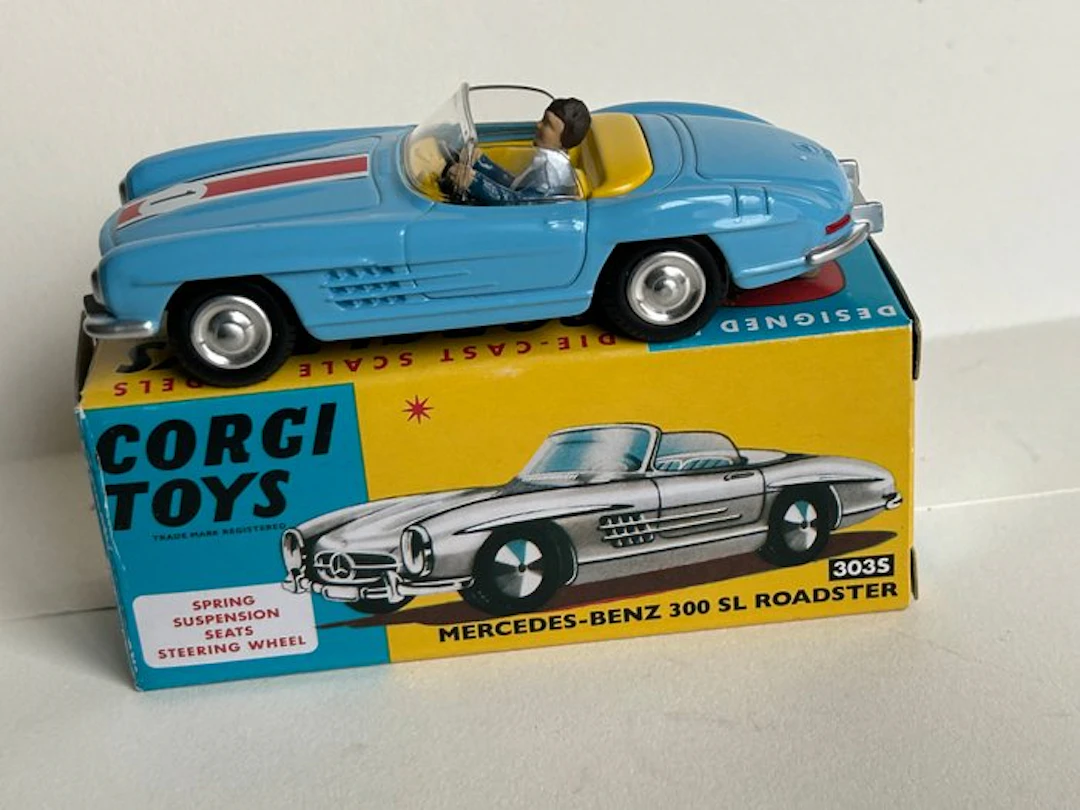 Corgi 1:43 - Model car - Re-edition Mercedes-Benz 300 SL...