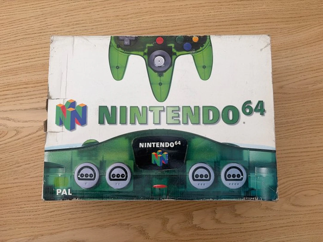 Nintendo - Nintendo 64 - Nintendo 64 “clear green”...