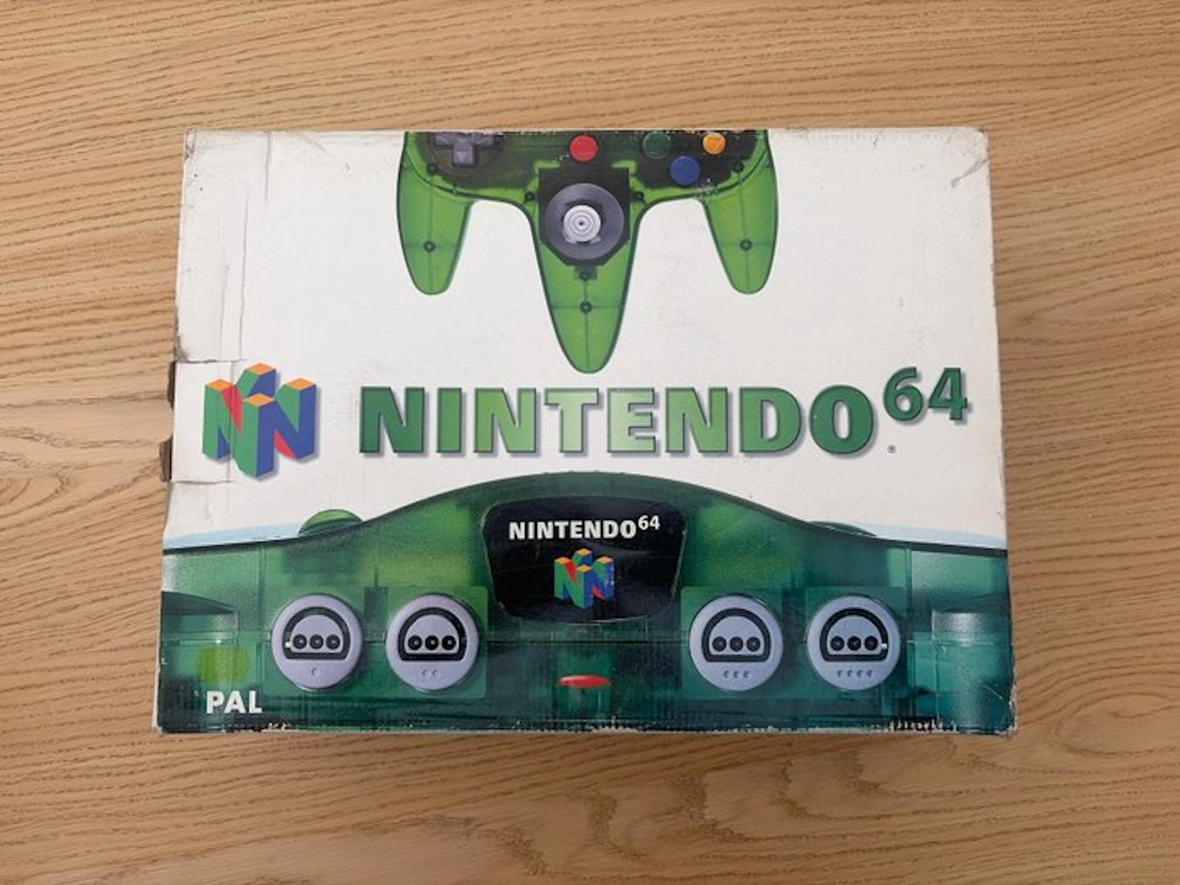 Nintendo - Nintendo 64 - Nintendo 64 “clear green”...