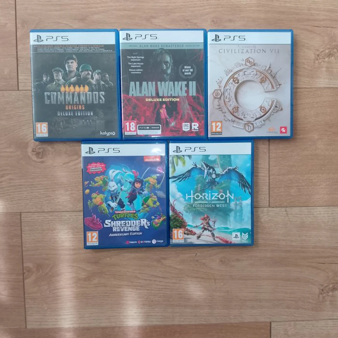 Sony - PS5 - Lot de 5 jeux PS5 - Alan Wake II Deluxe...