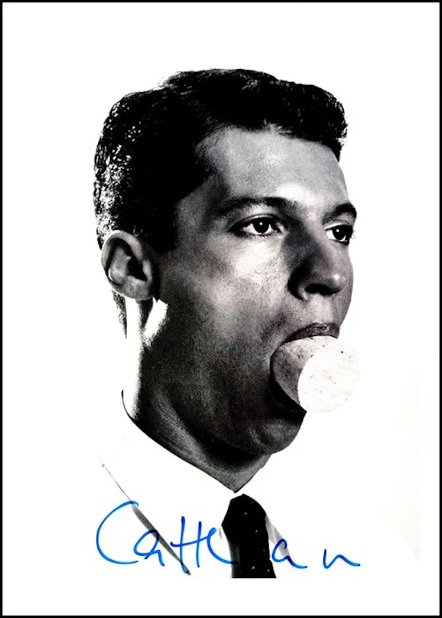 [Signed] Maurizio Cattelan - Ohne Titel - 2000