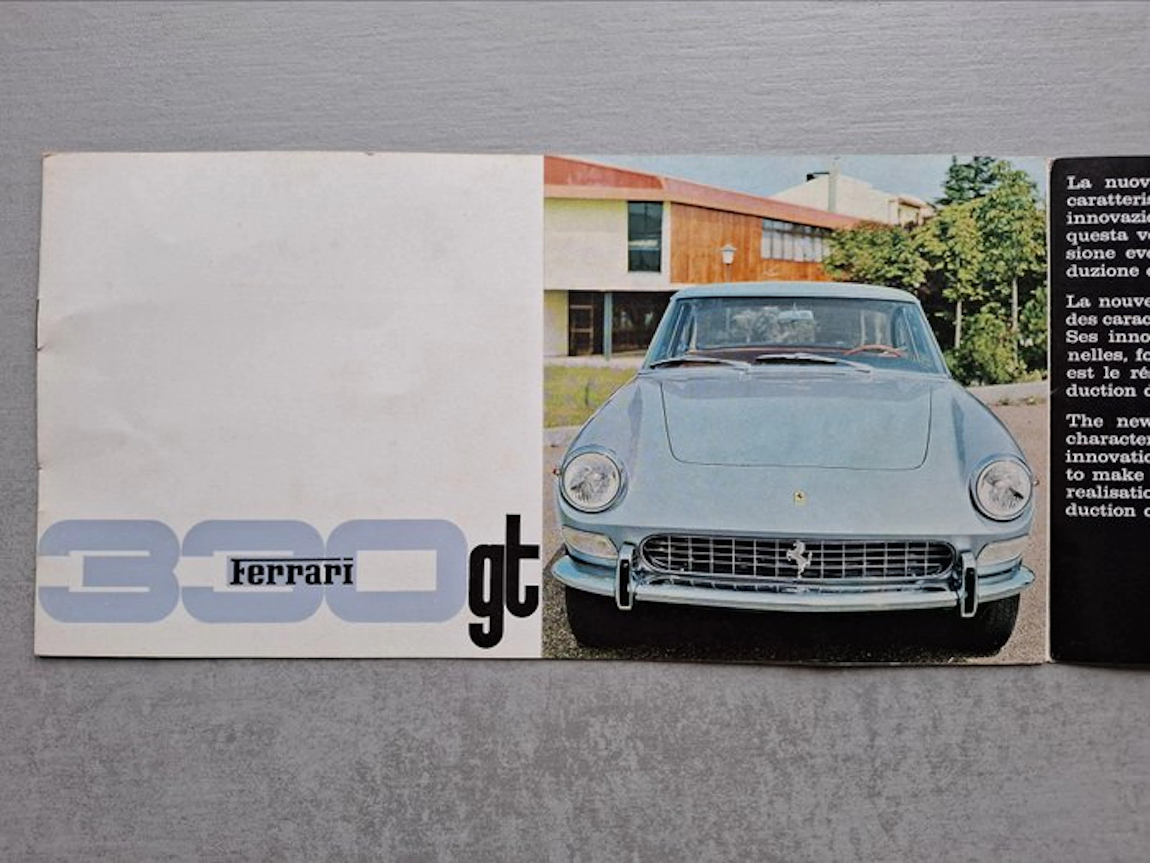 Brochure - Ferrari - 330 GT Pininfarina - 1966