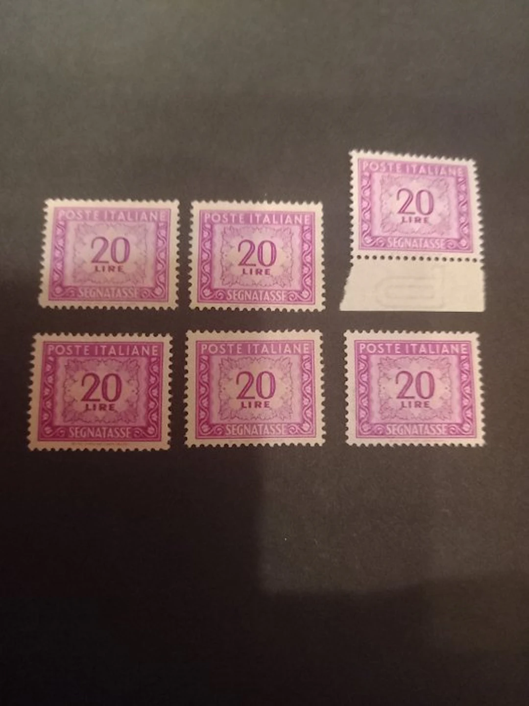 Italian Republic 1947 - Segnatasse 20L