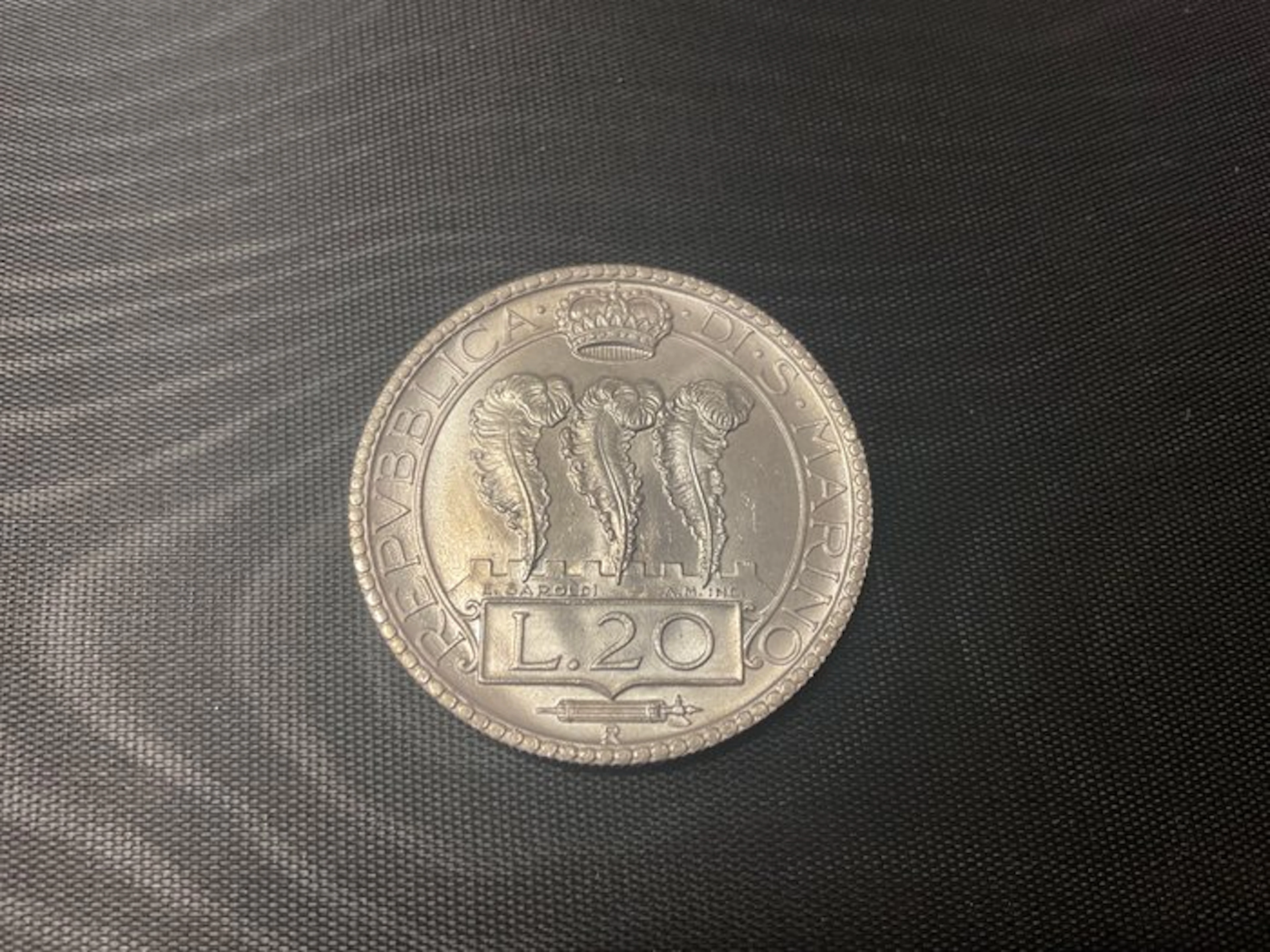 San Marino. 20 Lire 1931-R (No reserve price)
