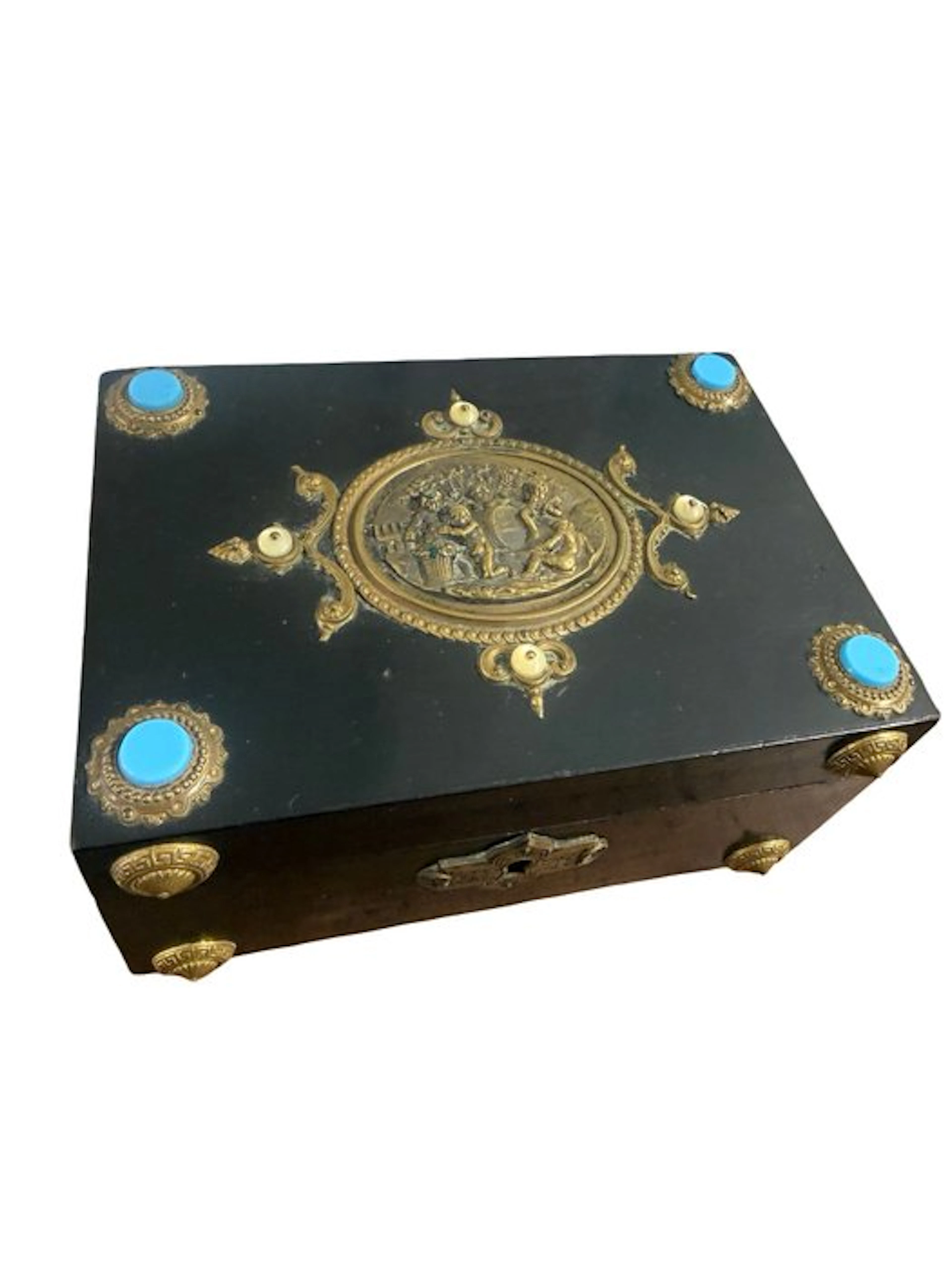 Box - Wood - Napoleon jewelry box
